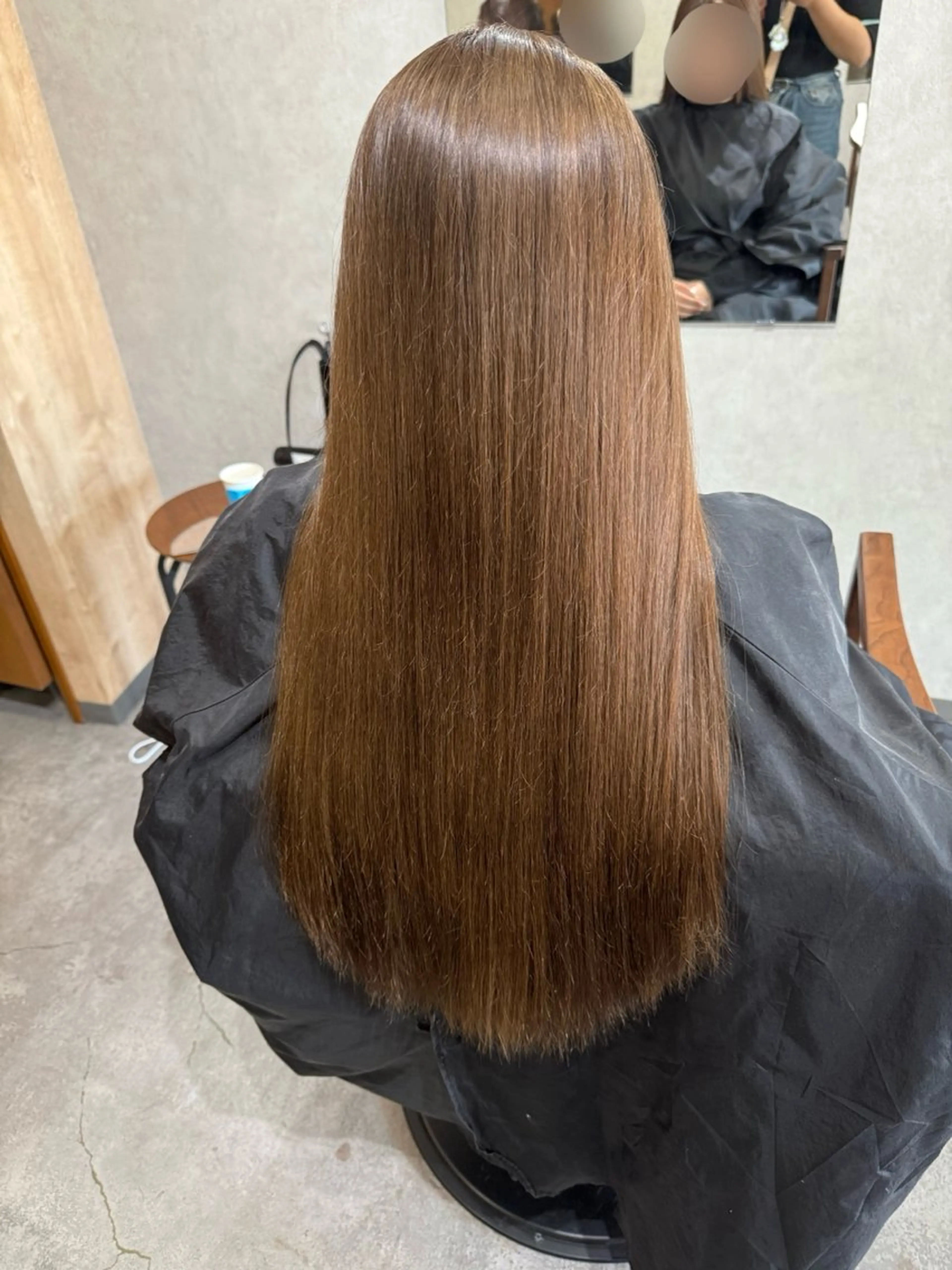 ロング カラー カット ヘアカラー Bish Yanaのヘアスタイル