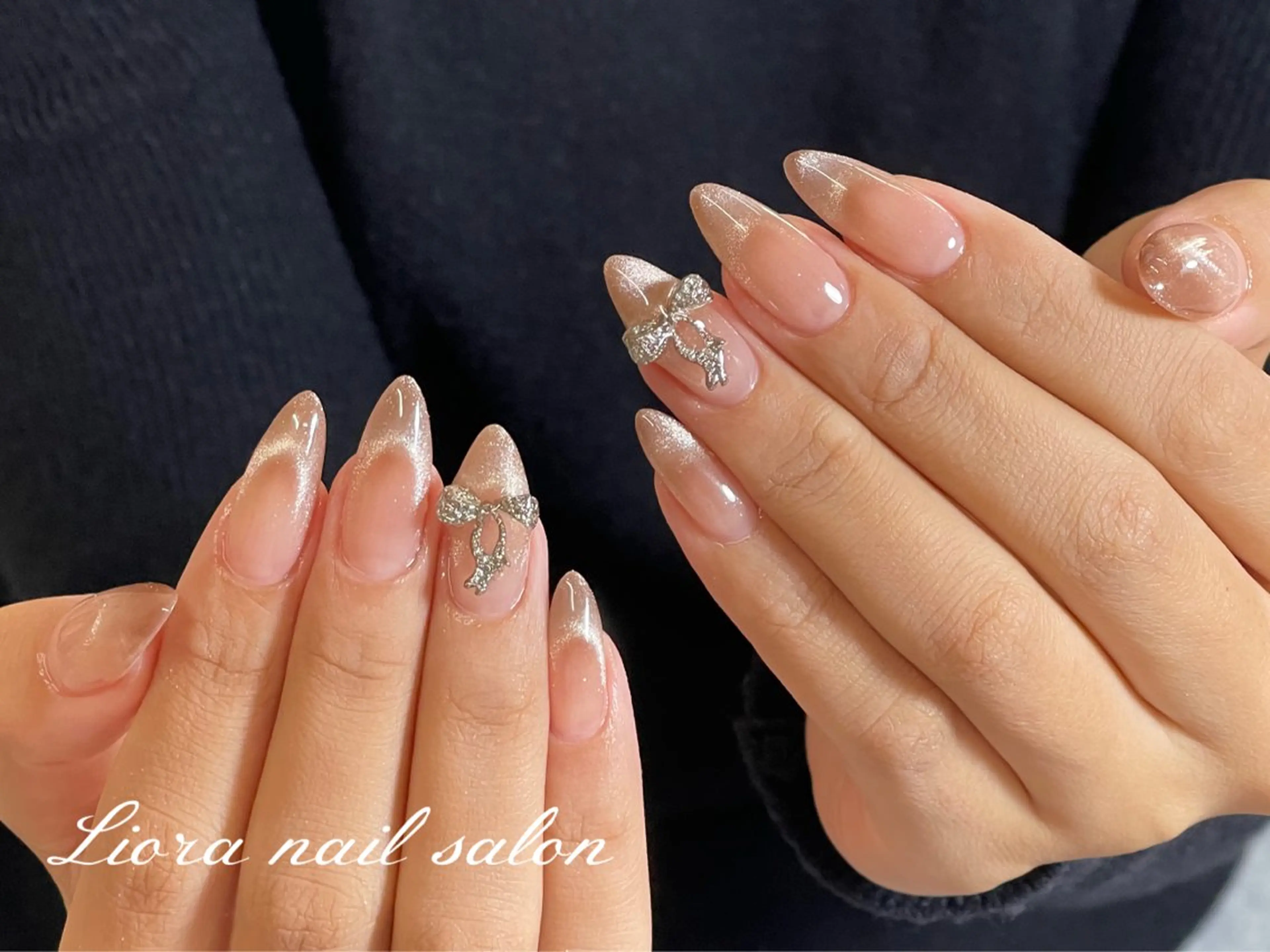 ネイル チークネイル フットネイル フレンチネイル ジェルネイル ガーリー ハンドネイル Liora nail スカルプ専門店のネイルデザイン