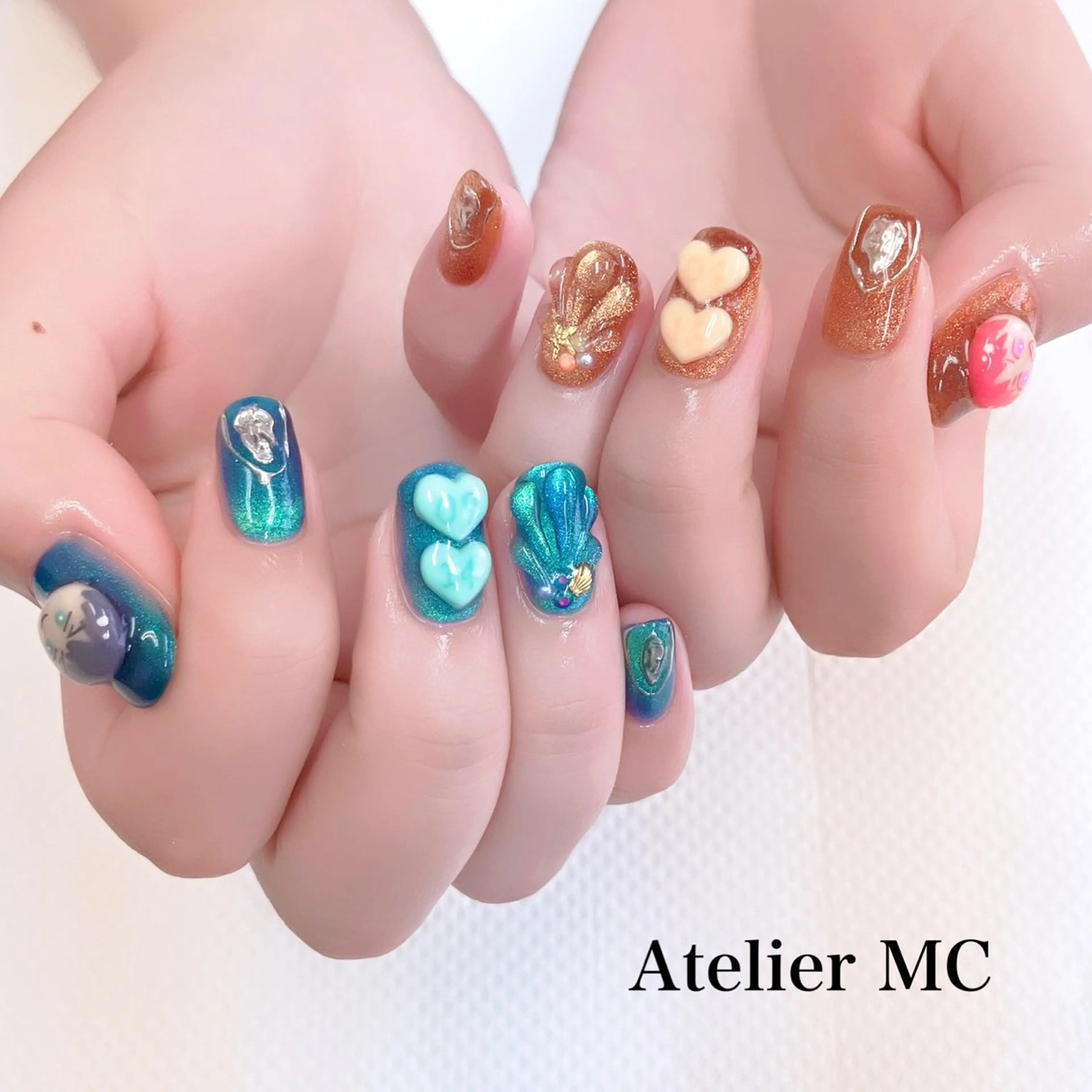 ネイル ハンドネイル アトリエ エムシー 【新富町・東銀座】のネイルデザイン