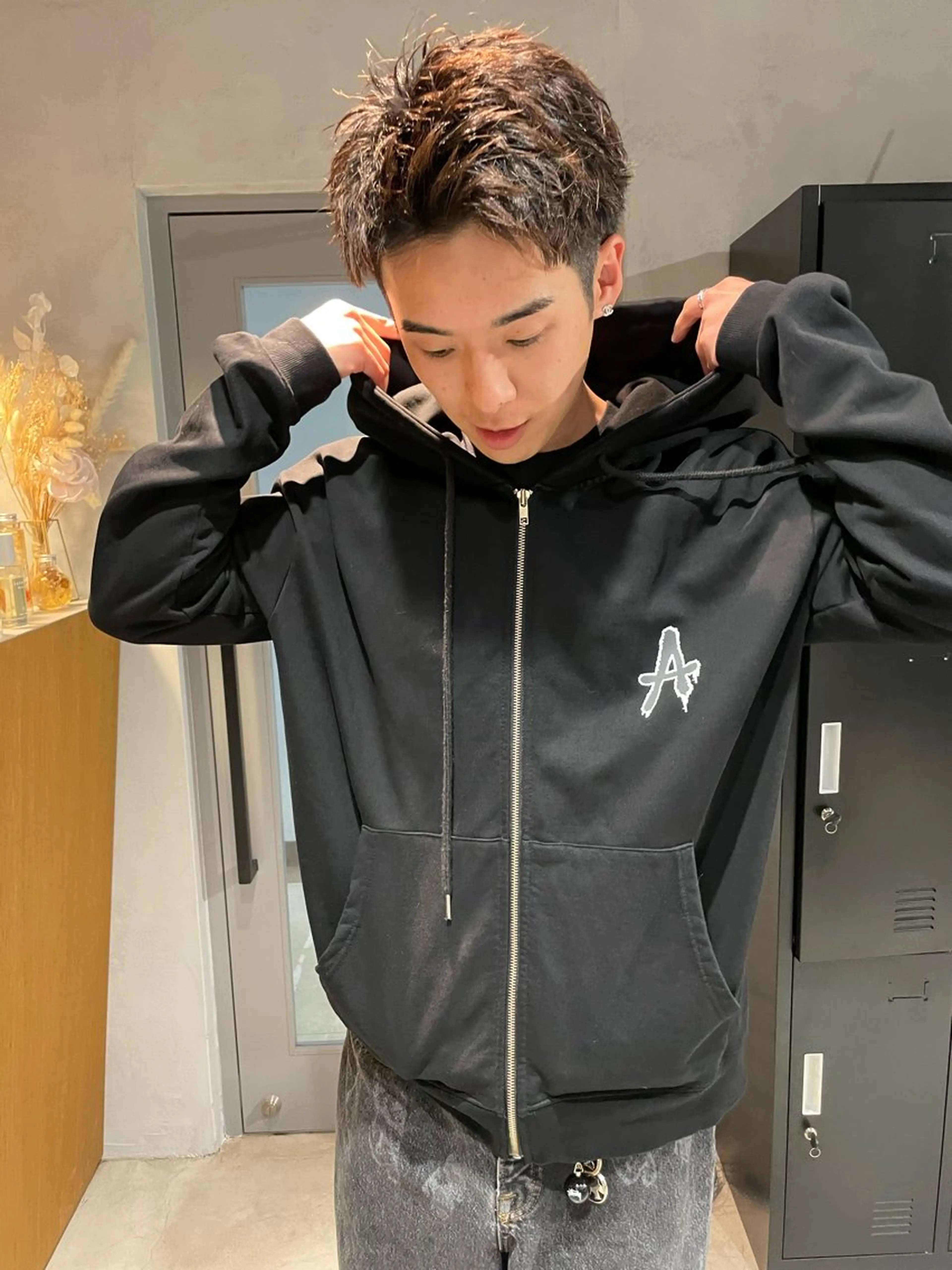 ショート カラー パーマ ヘアアレンジ メンズ メンズ特化 しゅうへいのヘアスタイル