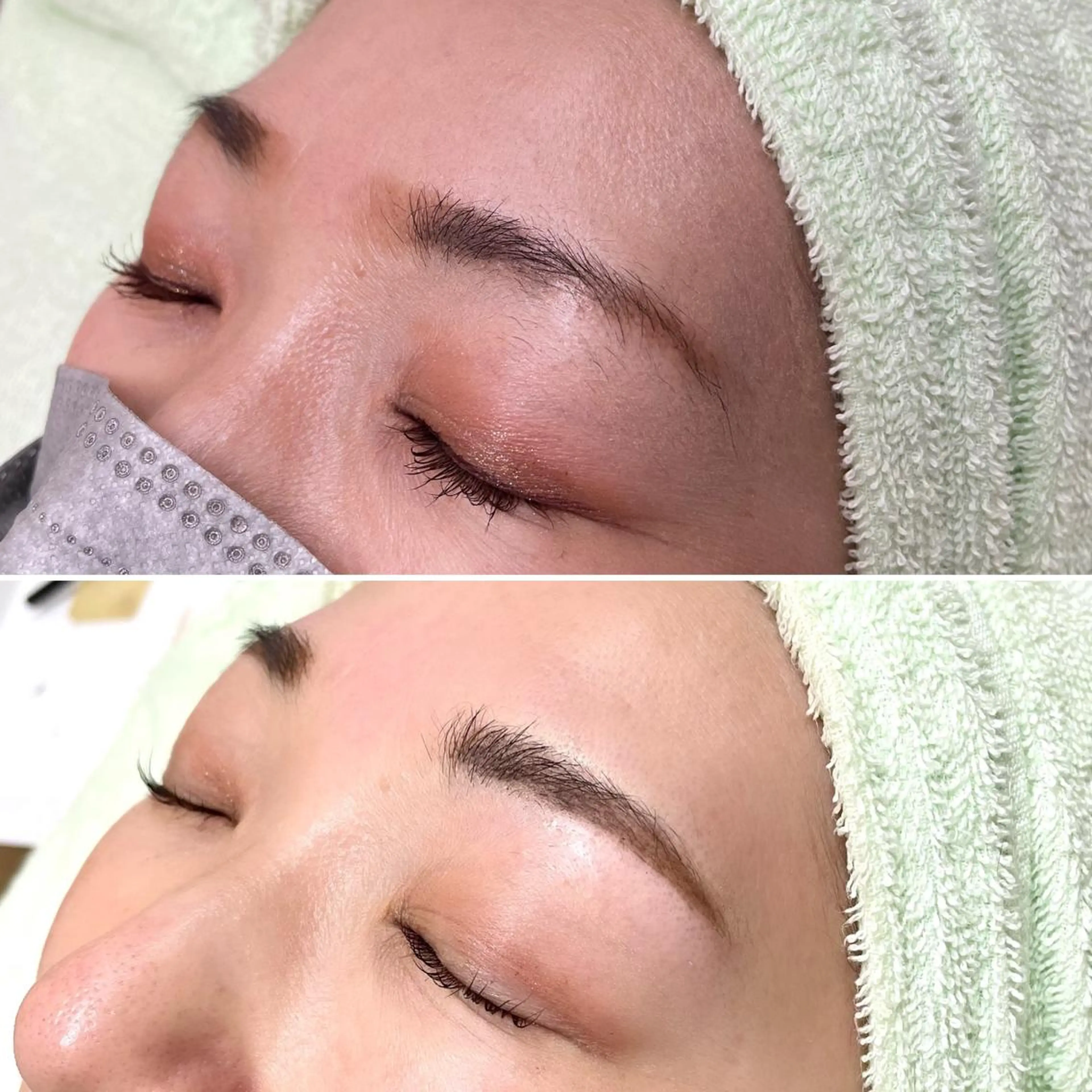 アイブロウ 眉毛ワックス脱毛 ワックス脱毛 jasmine yamashitaのマツエク・マツパデザイン