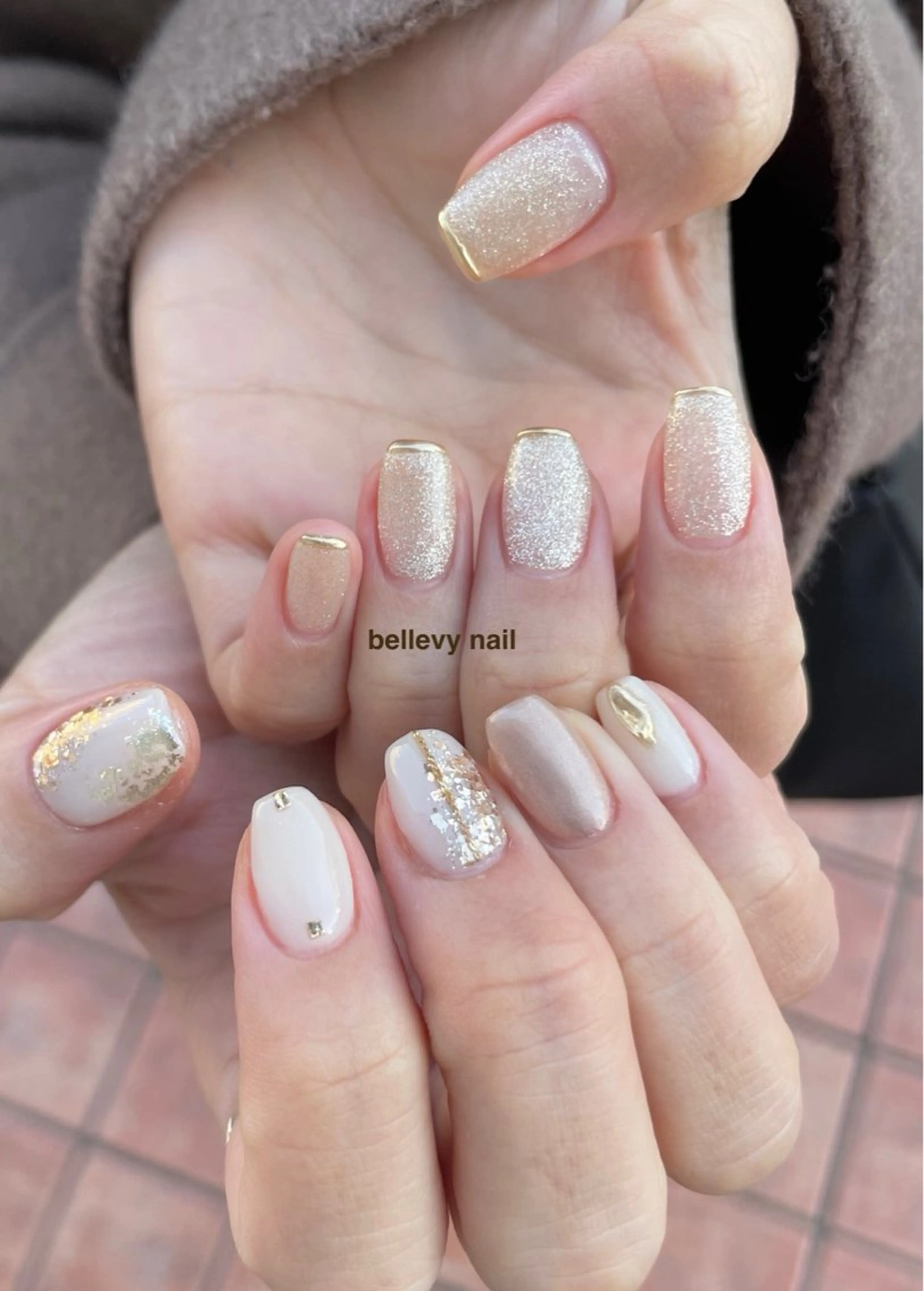 ネイル bellevy所属・藤原 はずきのネイルデザイン