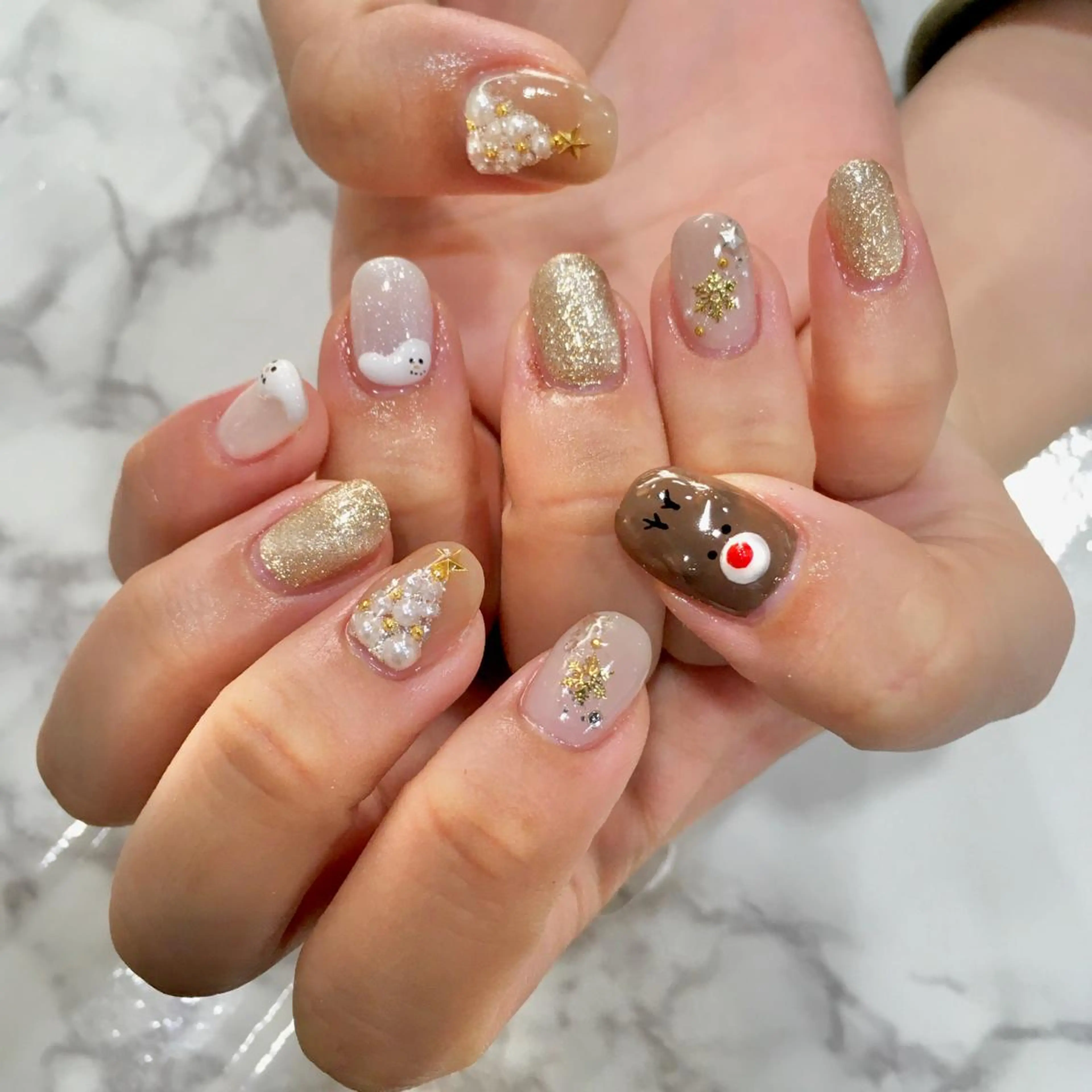 ネイル Allure小山店 Maiのネイルデザイン