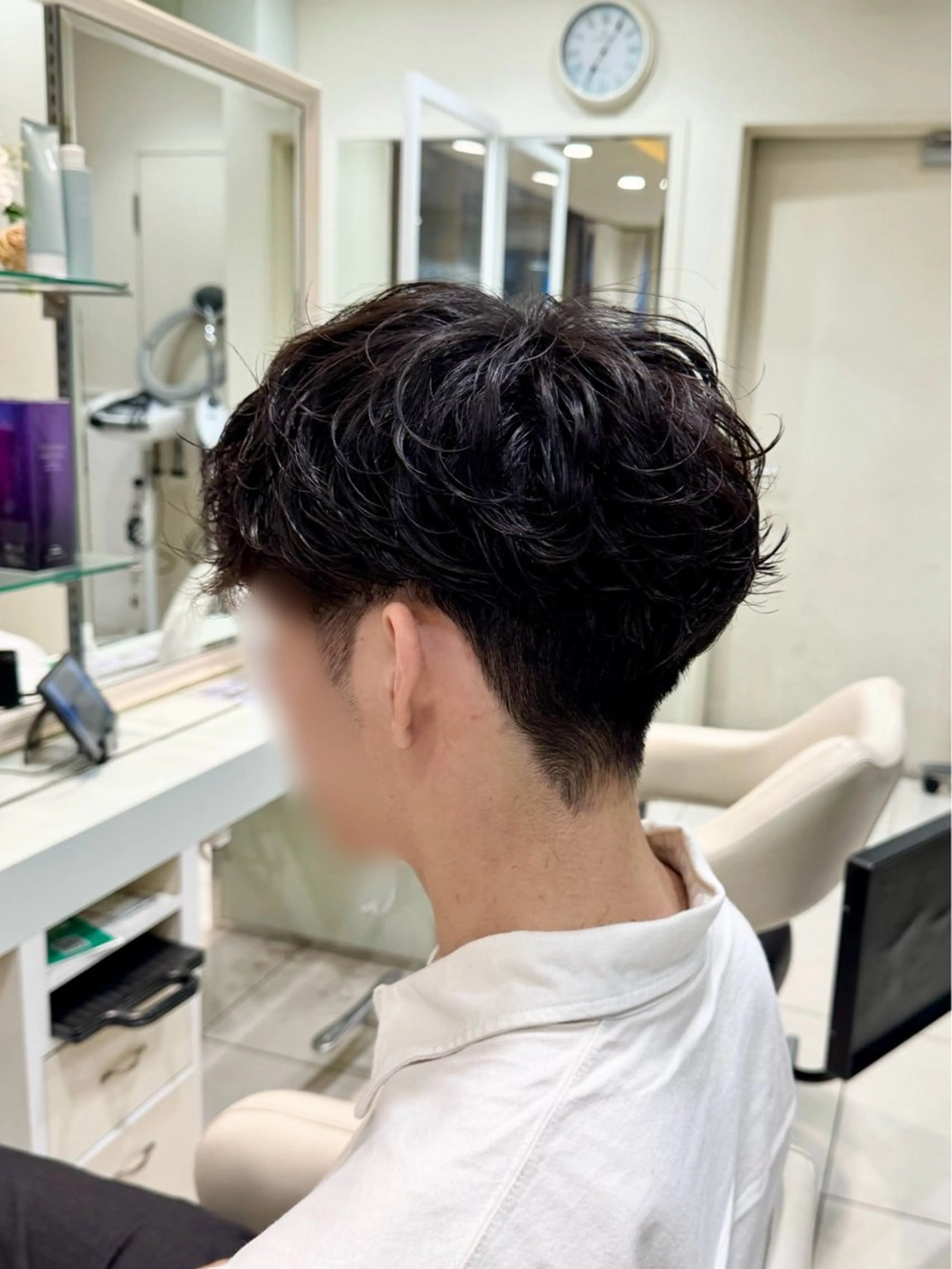 パーマ メンズ 【𝐀𝐬𝐡-池袋 】ひな 🎀💭のヘアスタイル