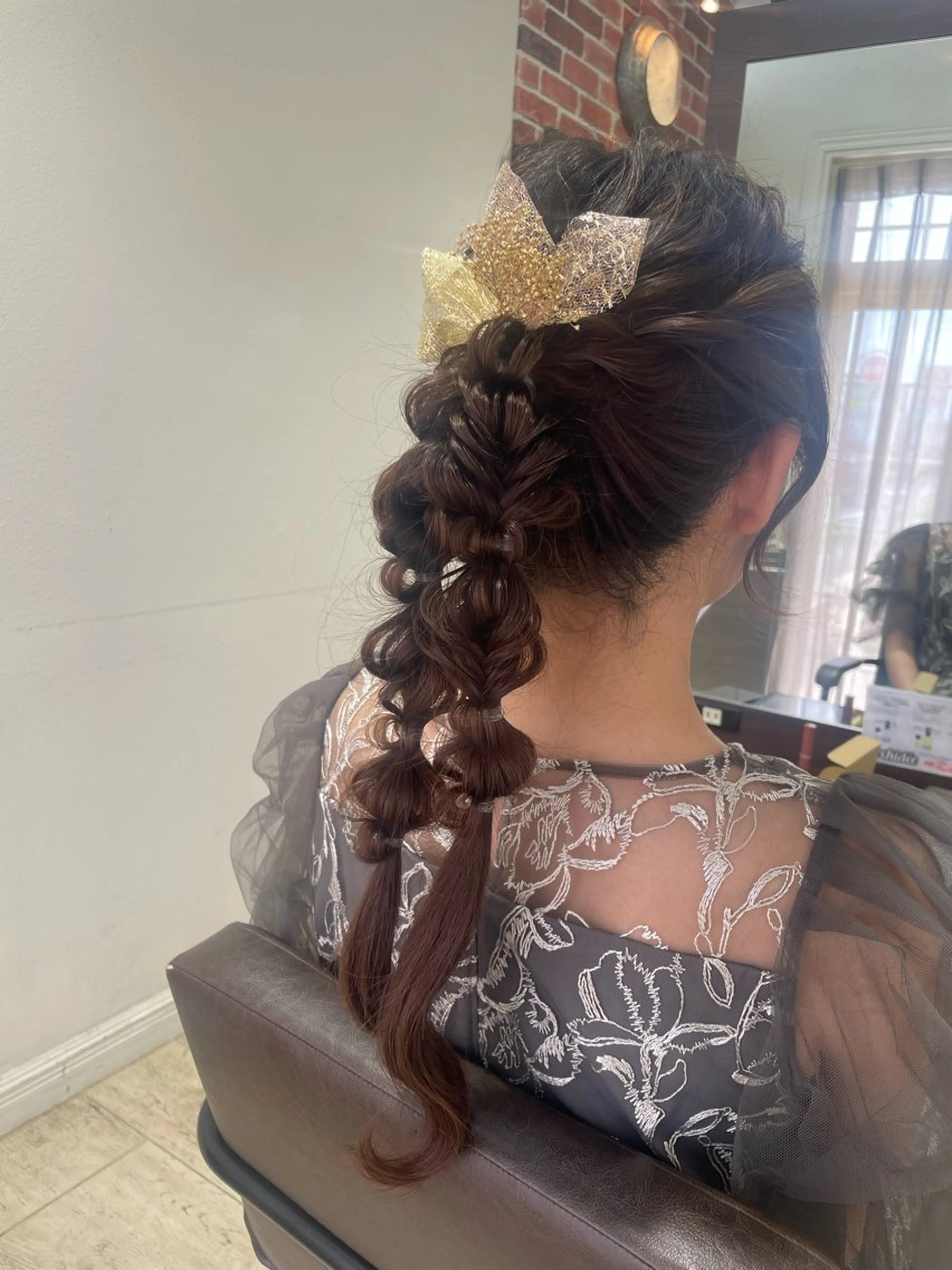 ヘアセットの写真