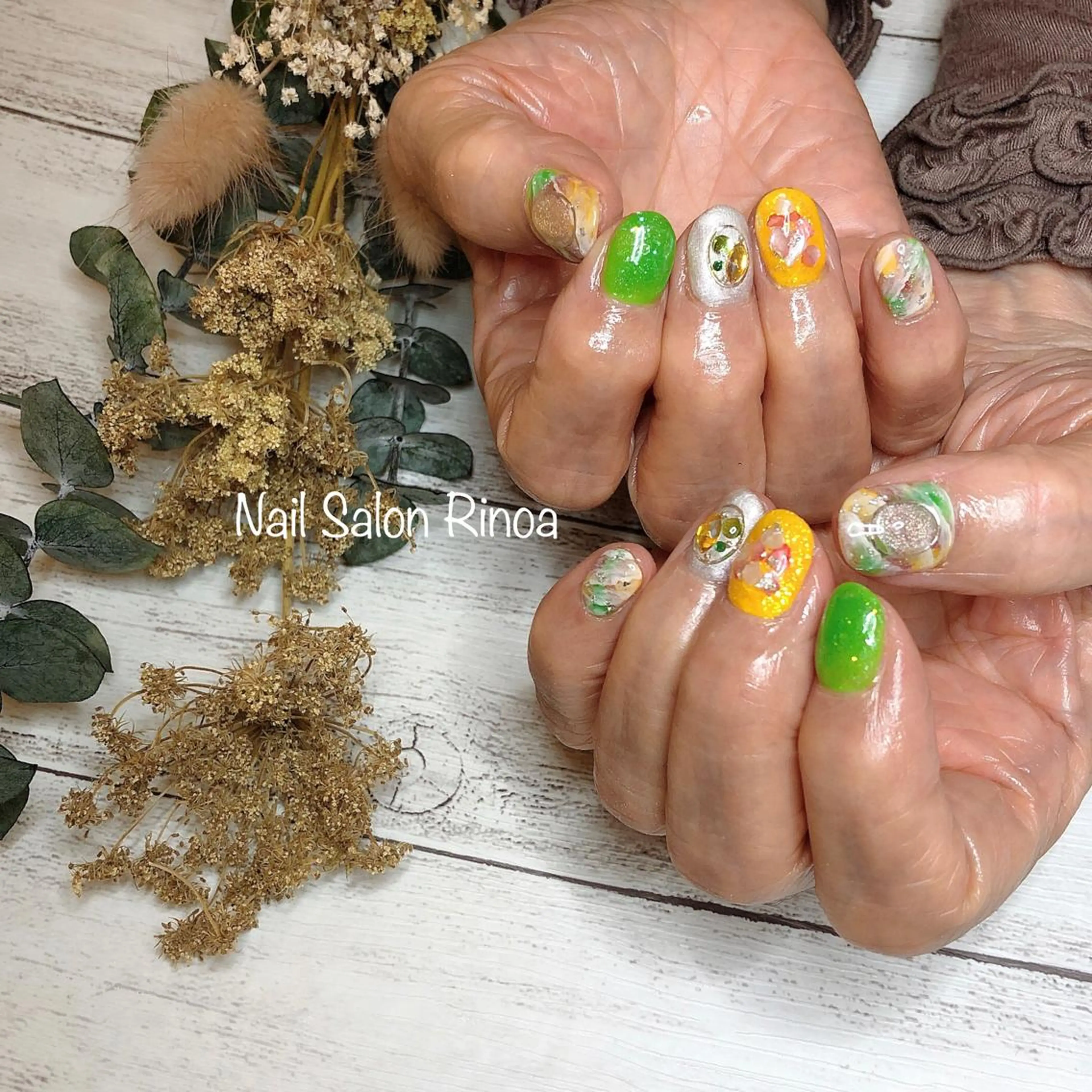 ネイル Nail Salon Rinoaのネイルデザイン