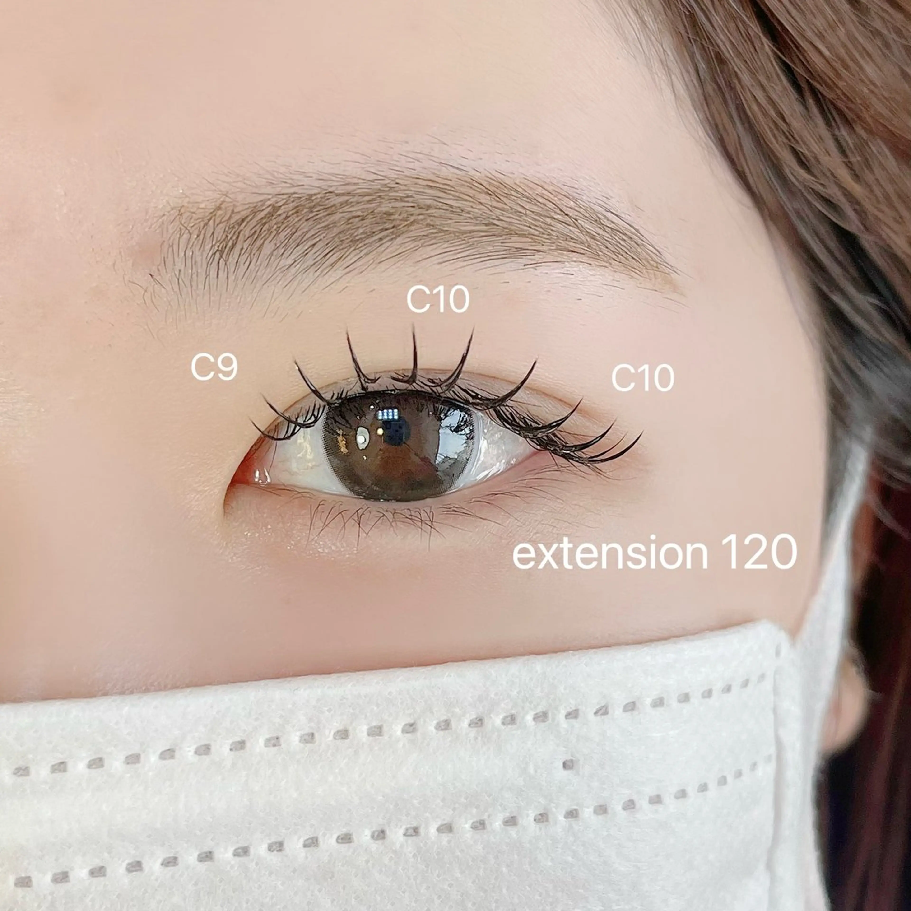 マツエク・マツパ 🩵wao_ norimi🦦ꕀのマツエク・マツパデザイン