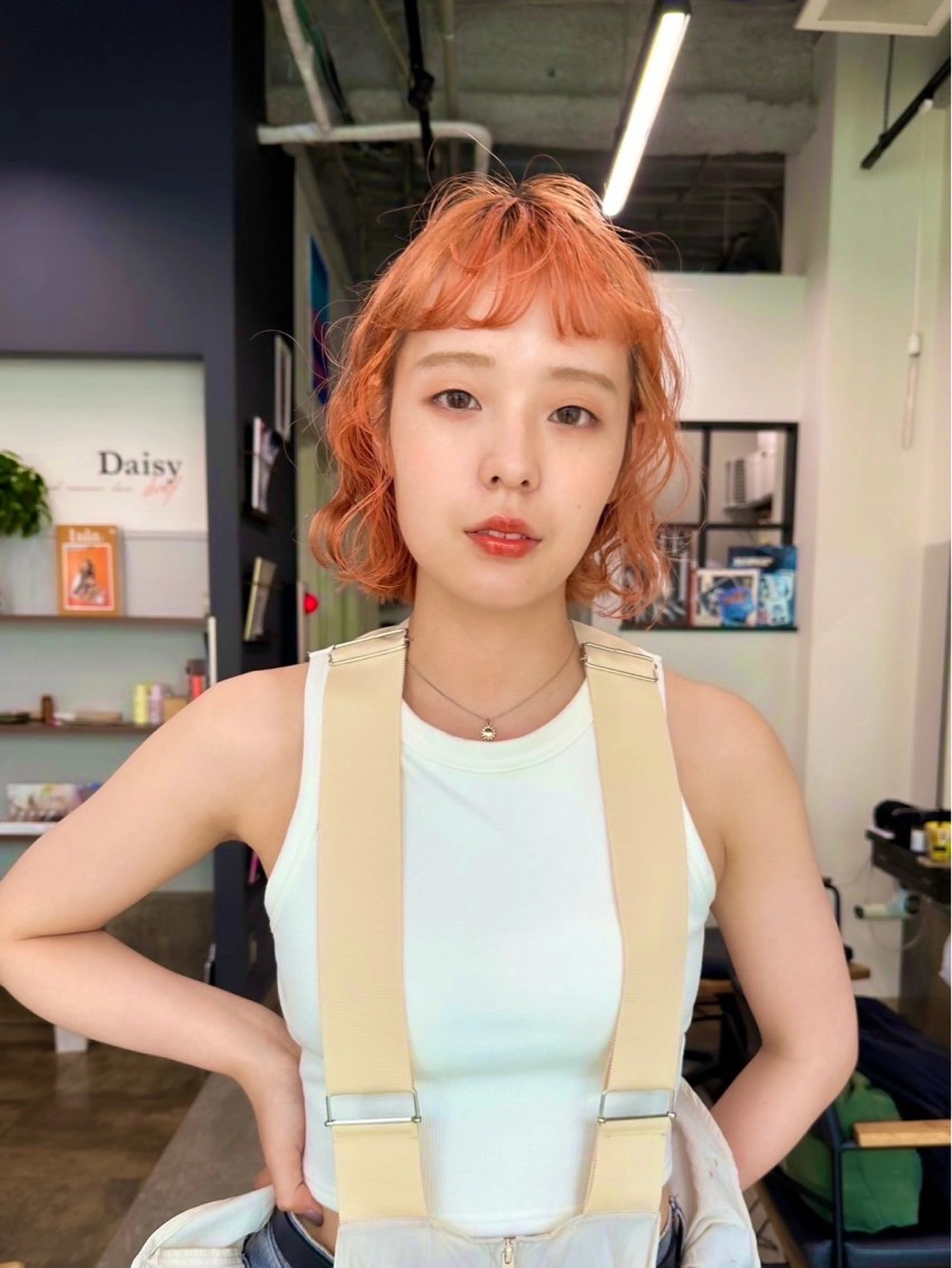 ミディアム パーマ nao/福岡美容室 パーマ/ボブパーマのヘアスタイル