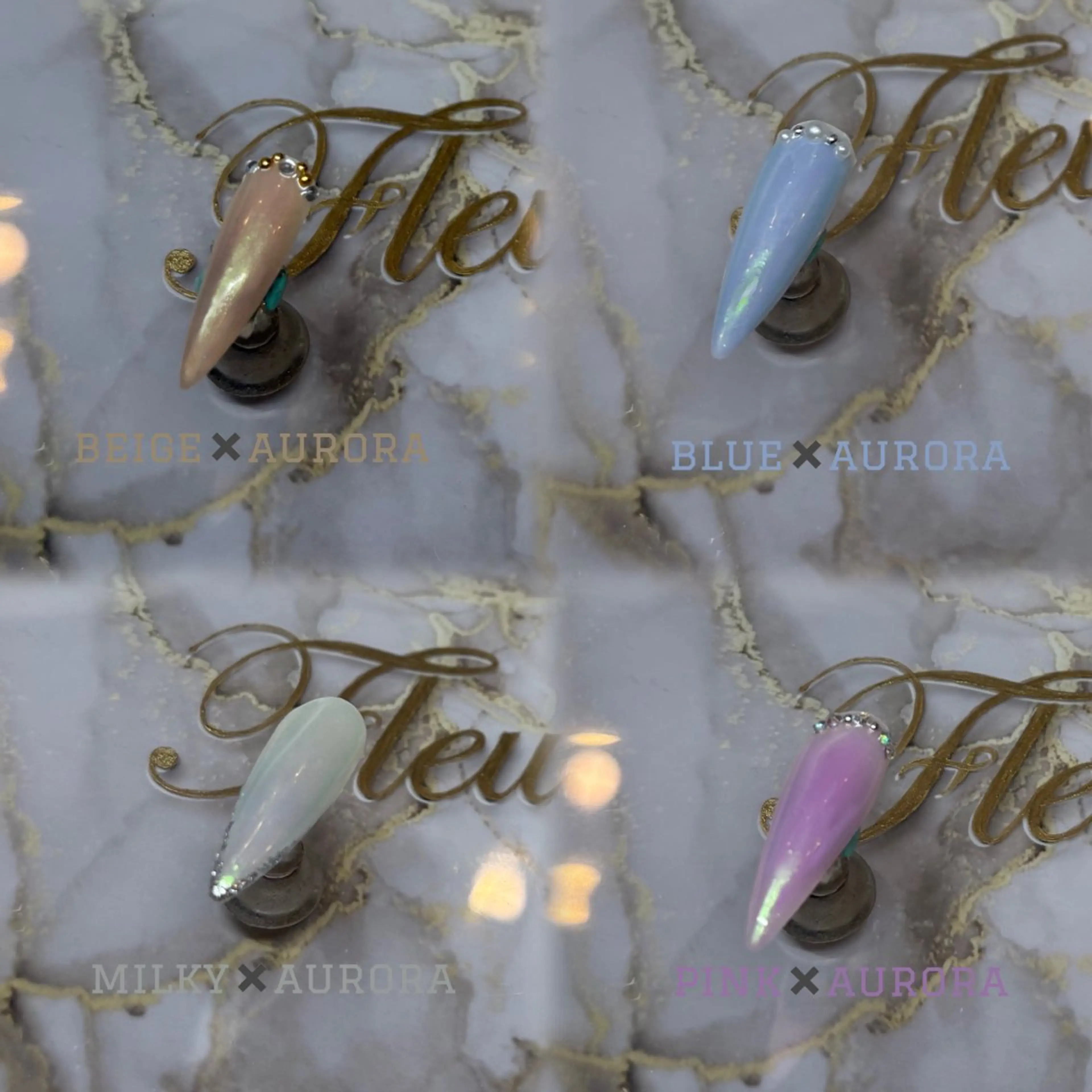 ネイル ハンドネイル fleulilas 17時以降のみ予約可のネイルデザイン