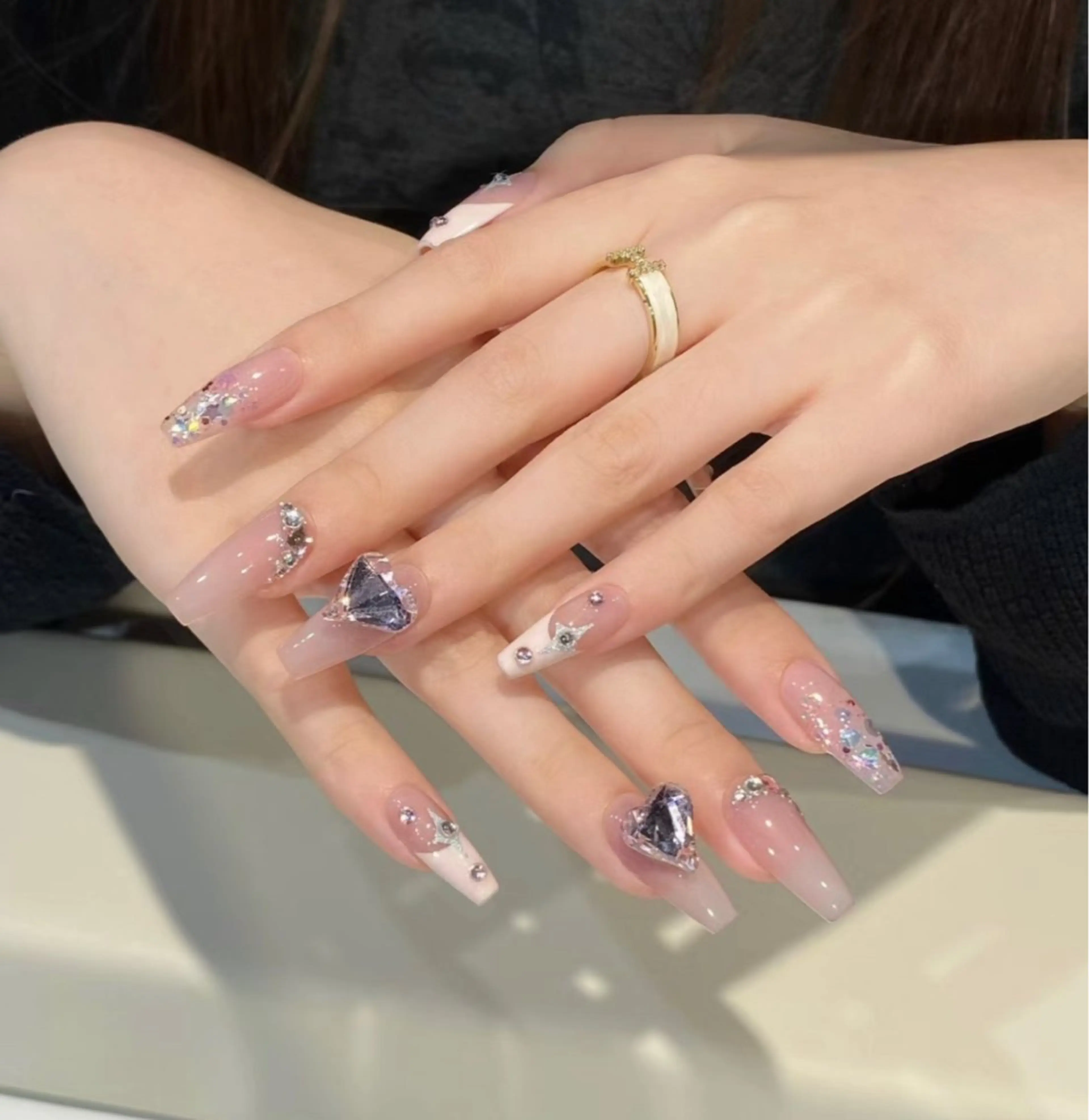 ネイル ハンドネイル 長さだし専門店 ROKANAILのネイルデザイン