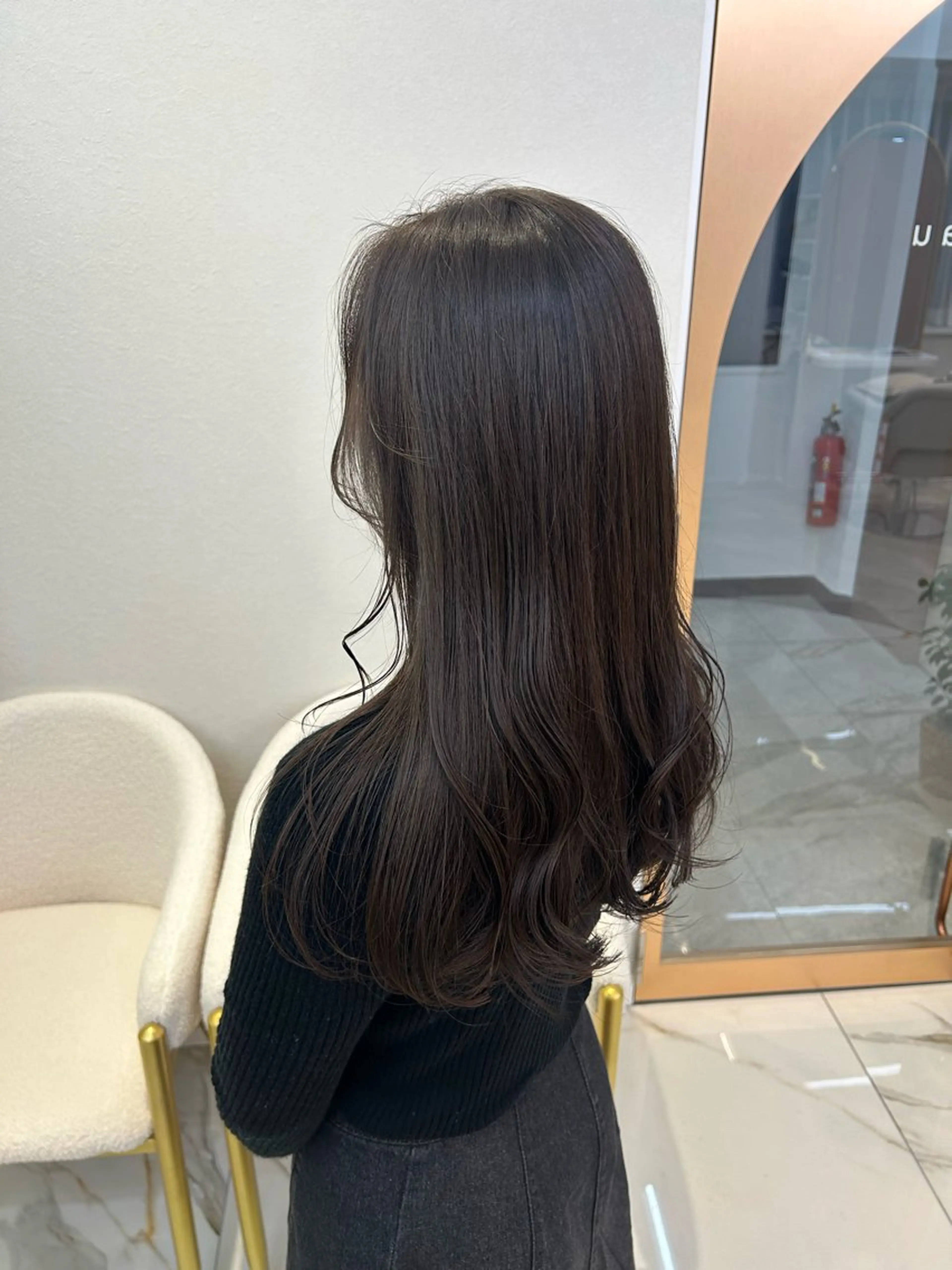 〈人気No.1☺️〉カット✂️＋透明感カラー＋キューティクル補修トリートメント＋バブルエステ🫧の写真