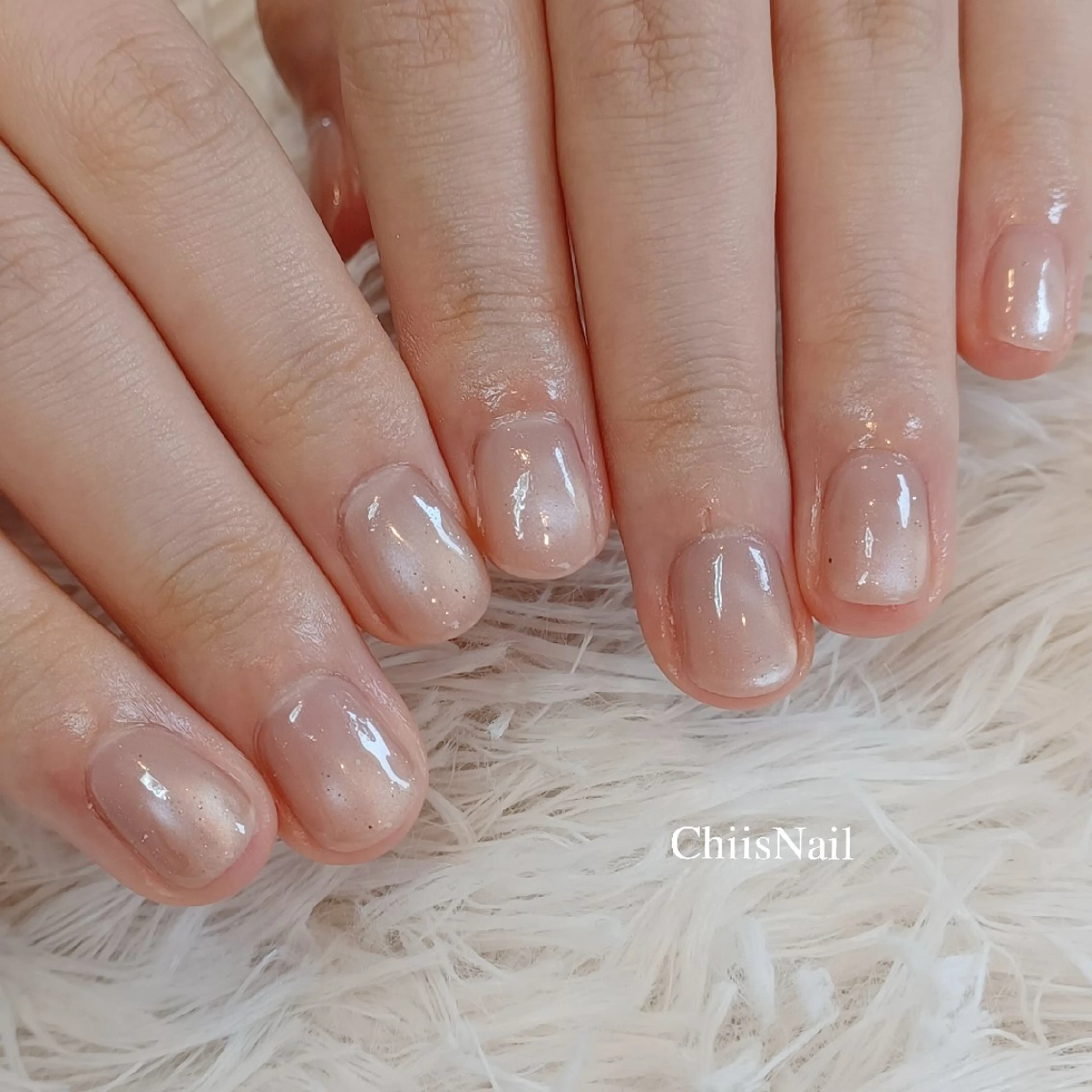 ネイル マグネットネイル シンプルネイル ChiisNail チィズネイルのネイルデザイン