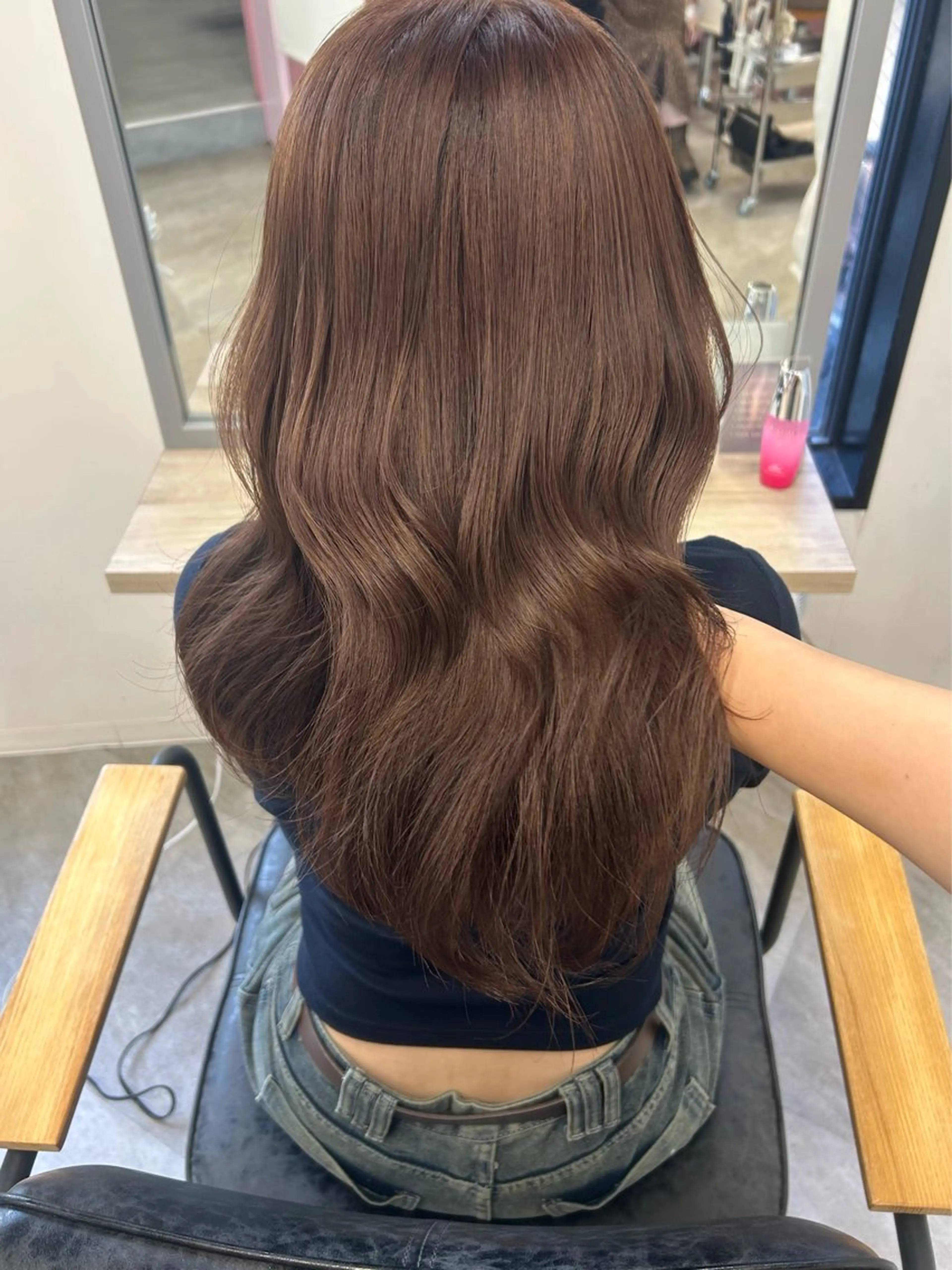 ロング カラー ヘアカラー トリートメント otoha✳︎ くすみカラーのヘアスタイル