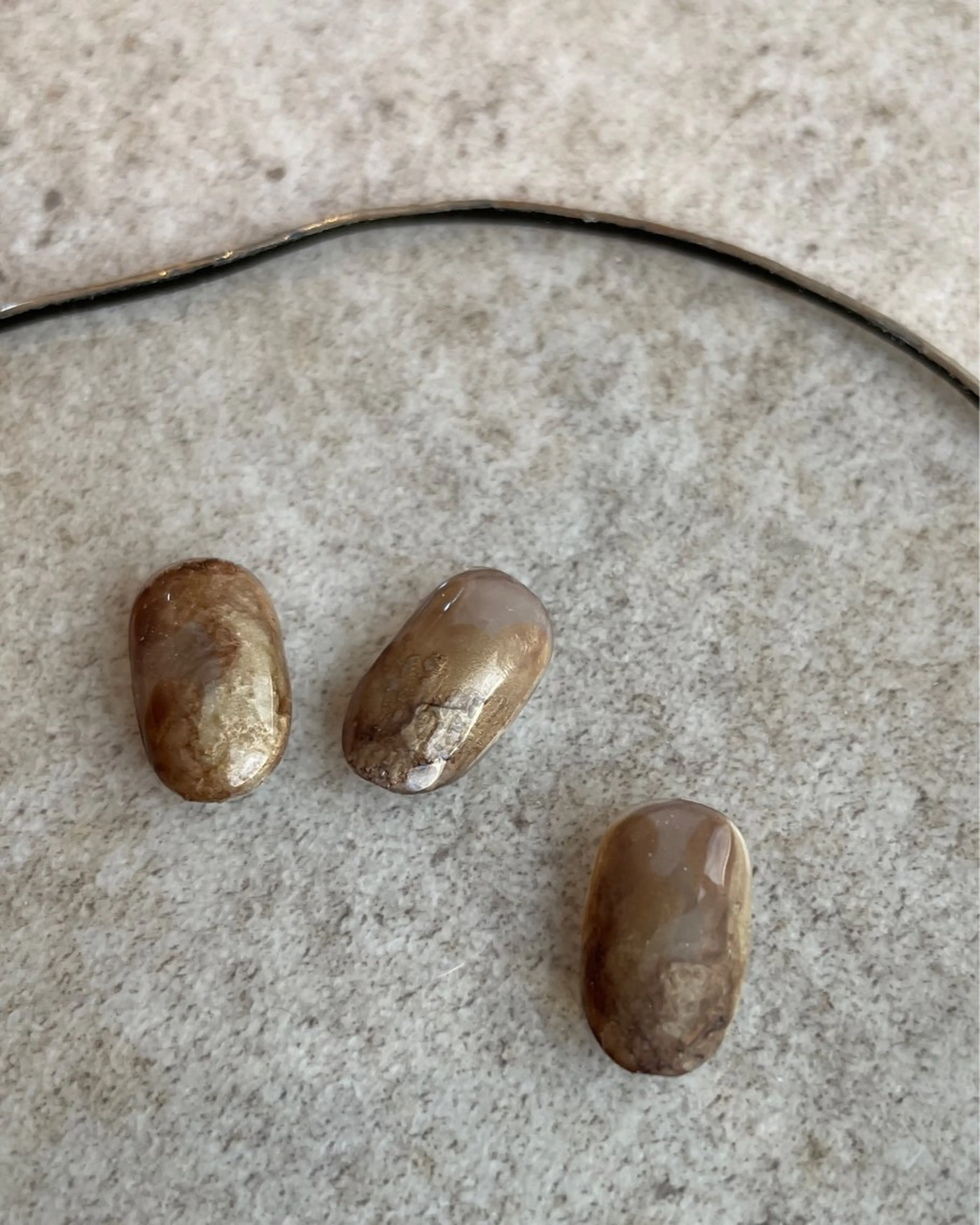 ネイル ニュアンスネイル "achoe" コエ HARUNAのネイルデザイン