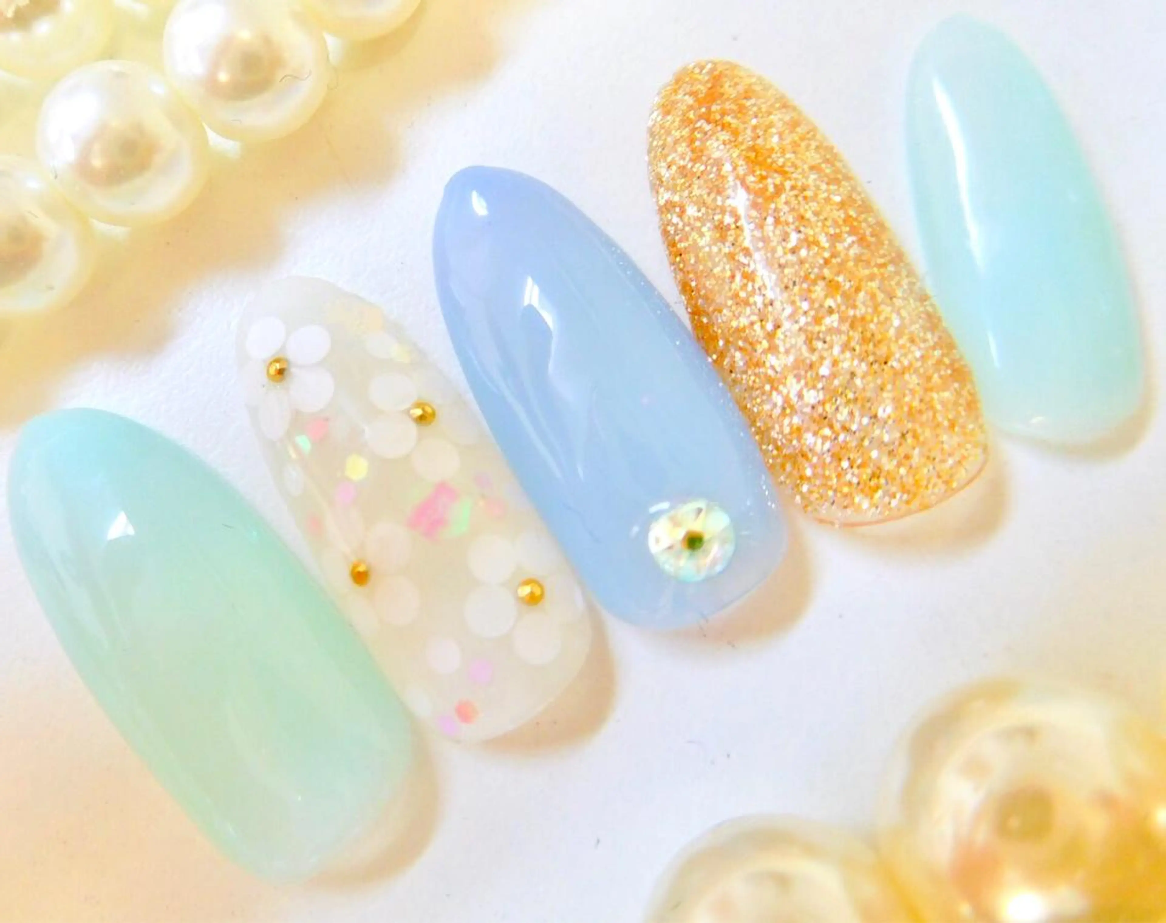 ネイル ジェルネイル ソフトジェル Dolce.Nail 柏店のネイルデザイン