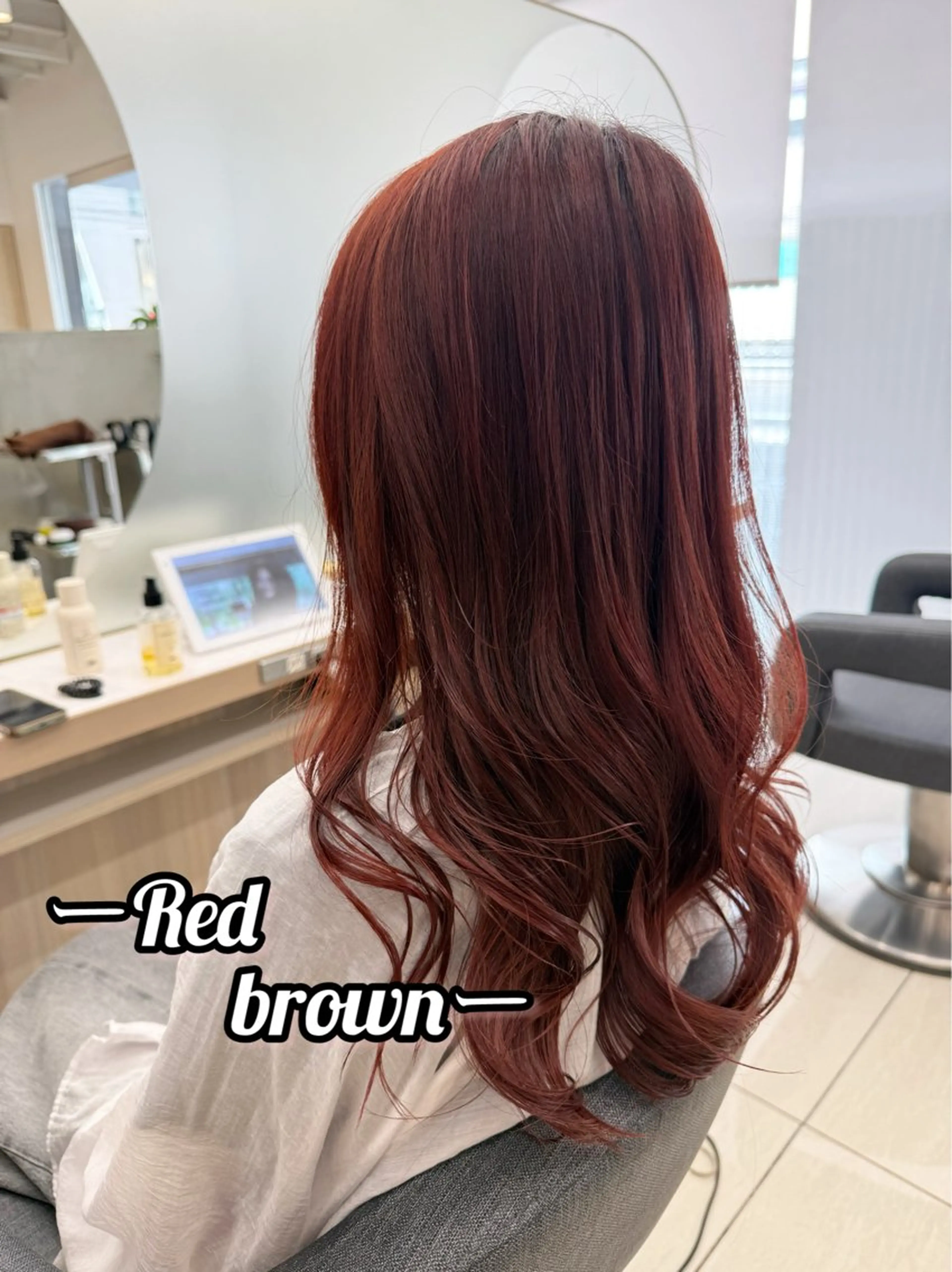 セミロング ヘアカラー トリートメント ヘッドスパ ヘアセット 💎艶髪カラー✨ kei／透明感のヘアスタイル