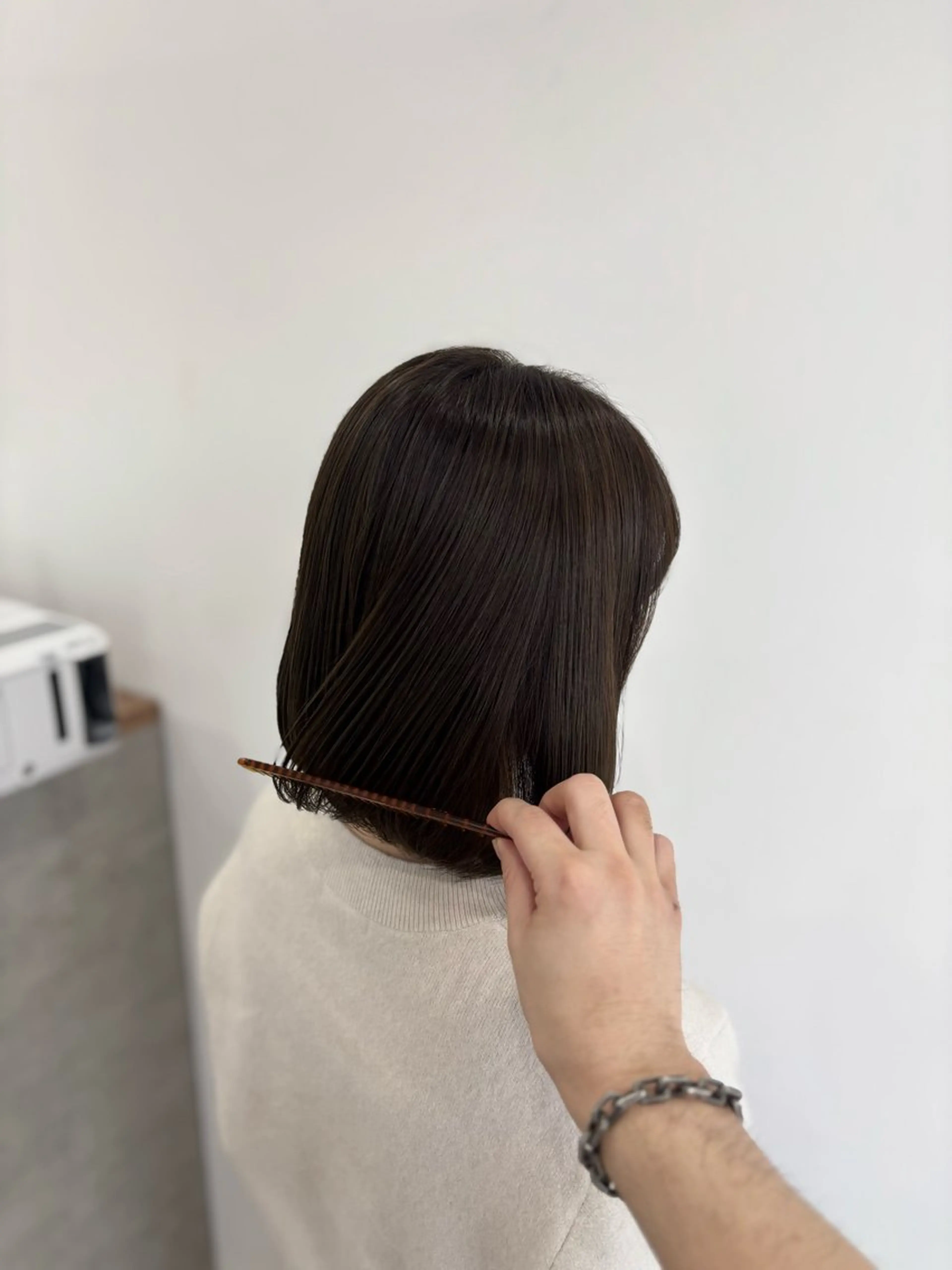 ショート ヘアカラー トリートメント little 小濱彰太のヘアスタイル