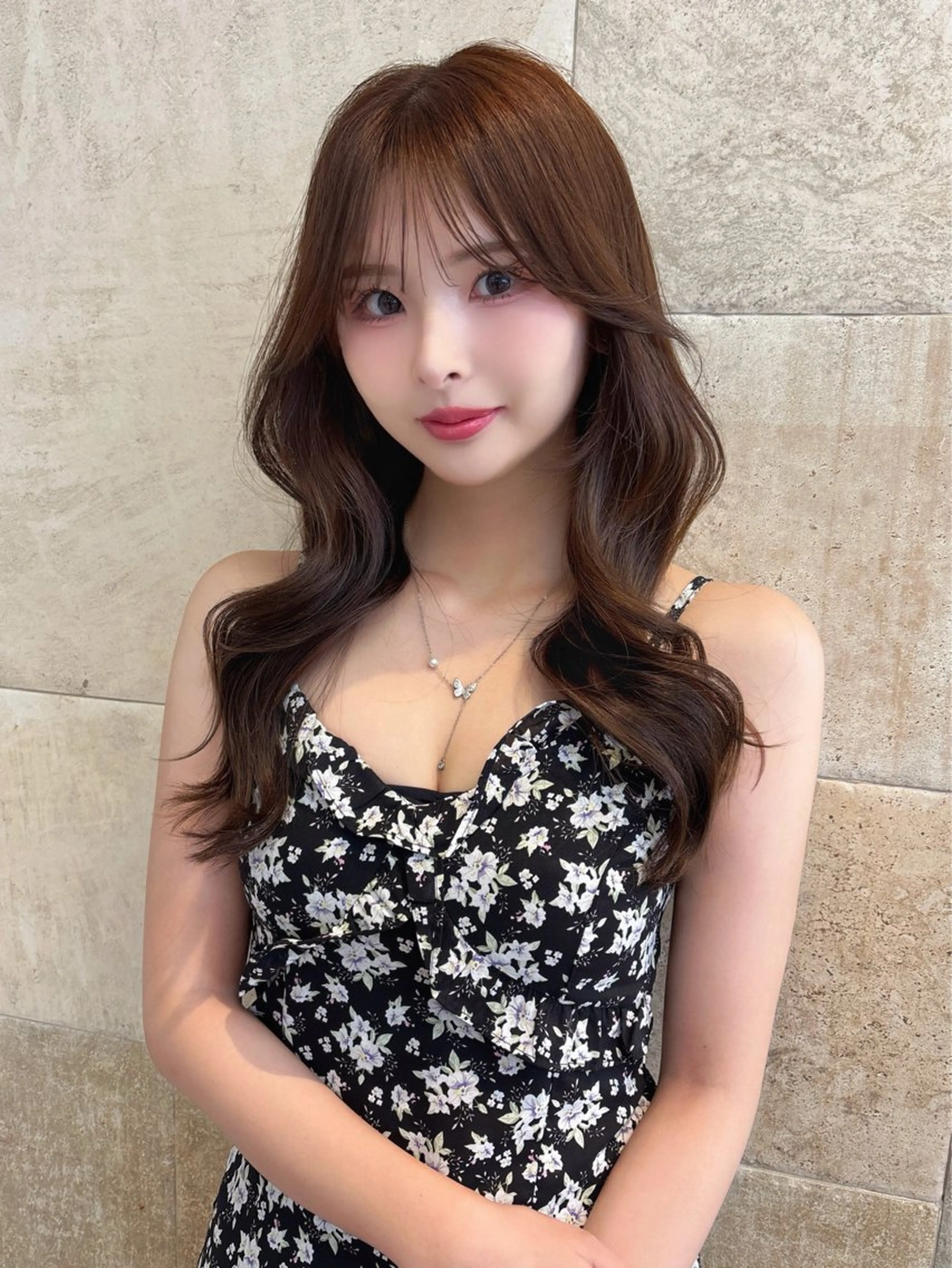 ロング カット sakura/韓国 ヘア/ワンホンのヘアスタイル