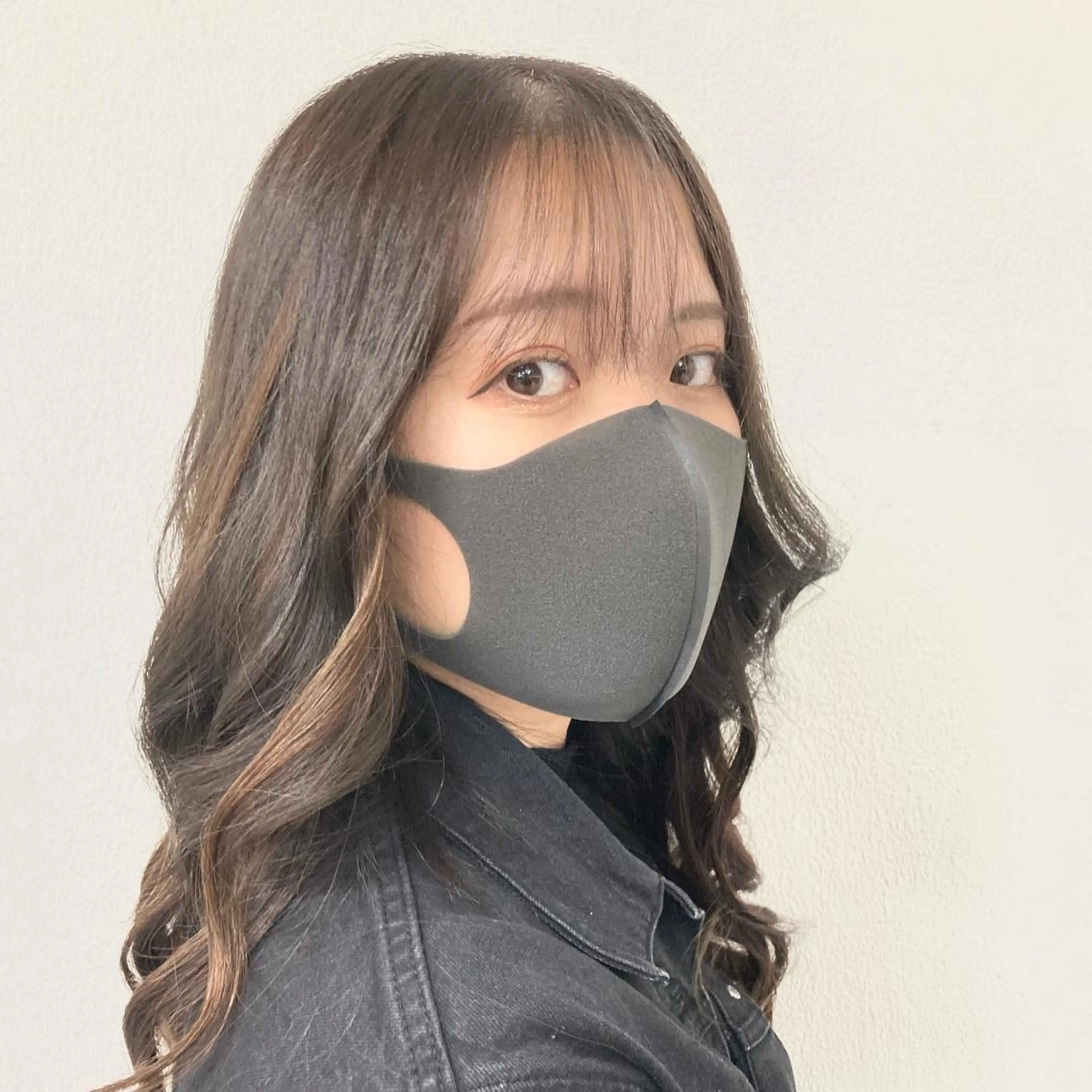 セミロング カラー ウルフレイヤー エクステ/kokiのヘアスタイル