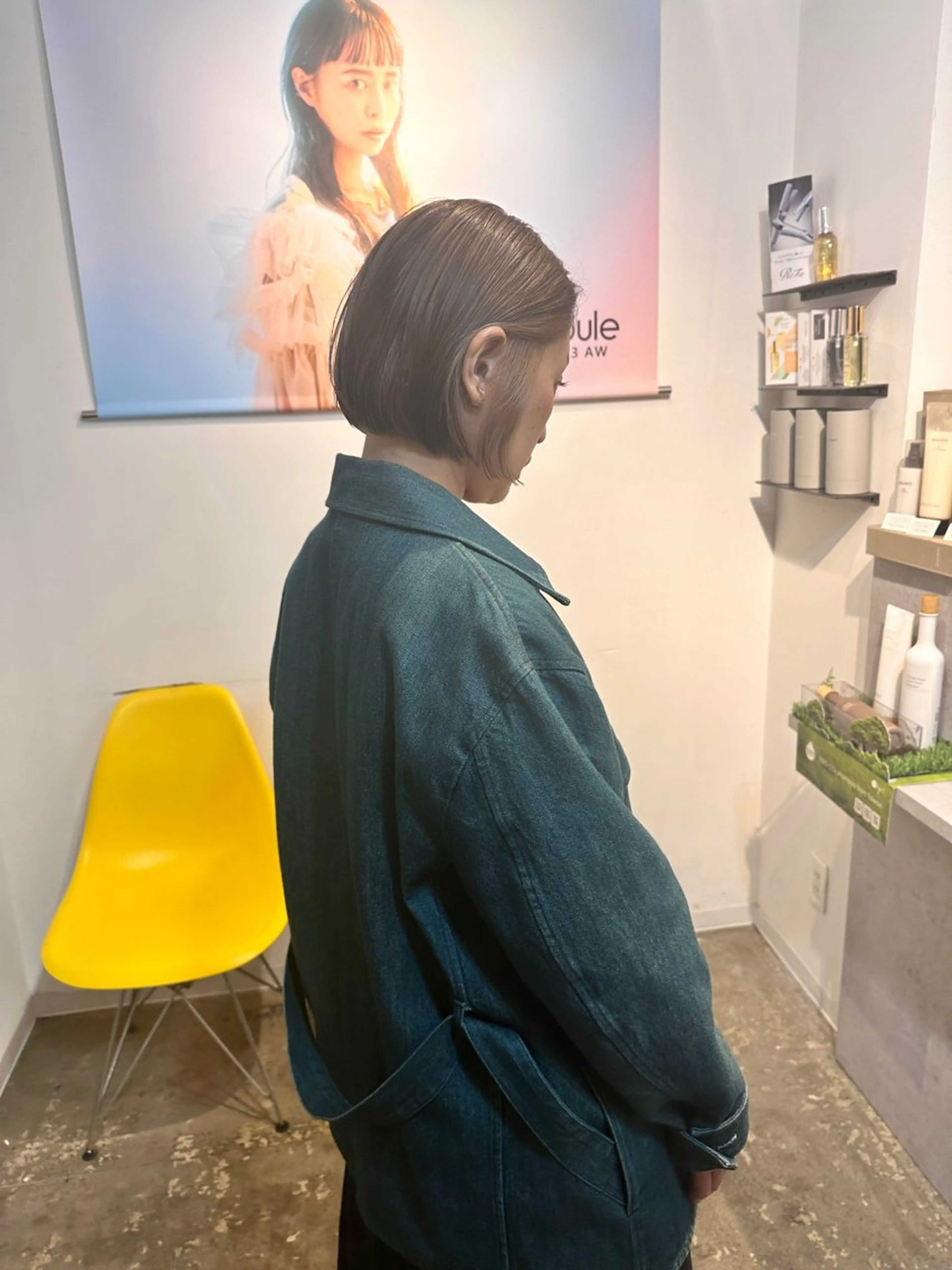 ショート ボブ/ぱつっとボブ/ 谷口 海星のヘアスタイル