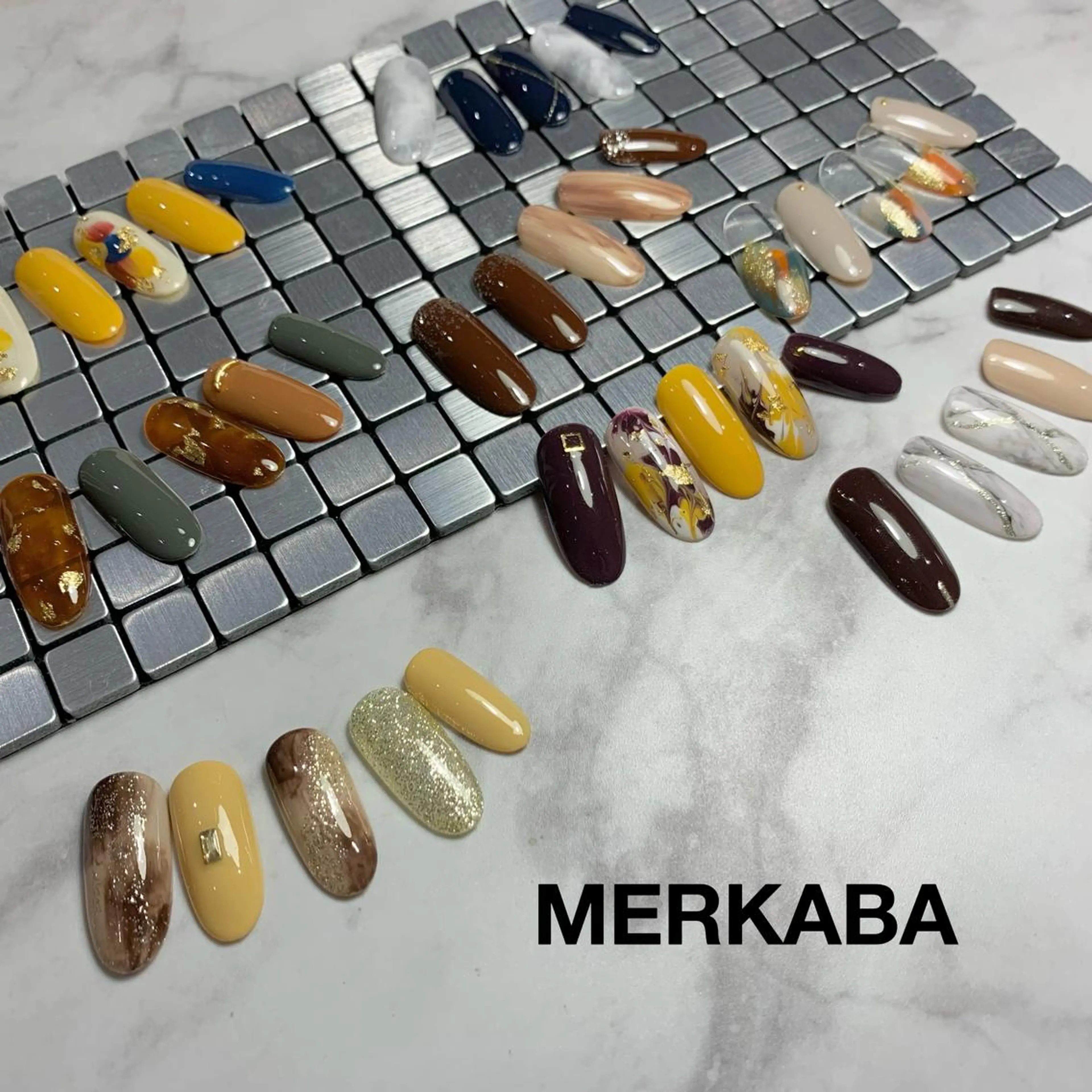 ネイル Nail salon MERKABAのネイルデザイン