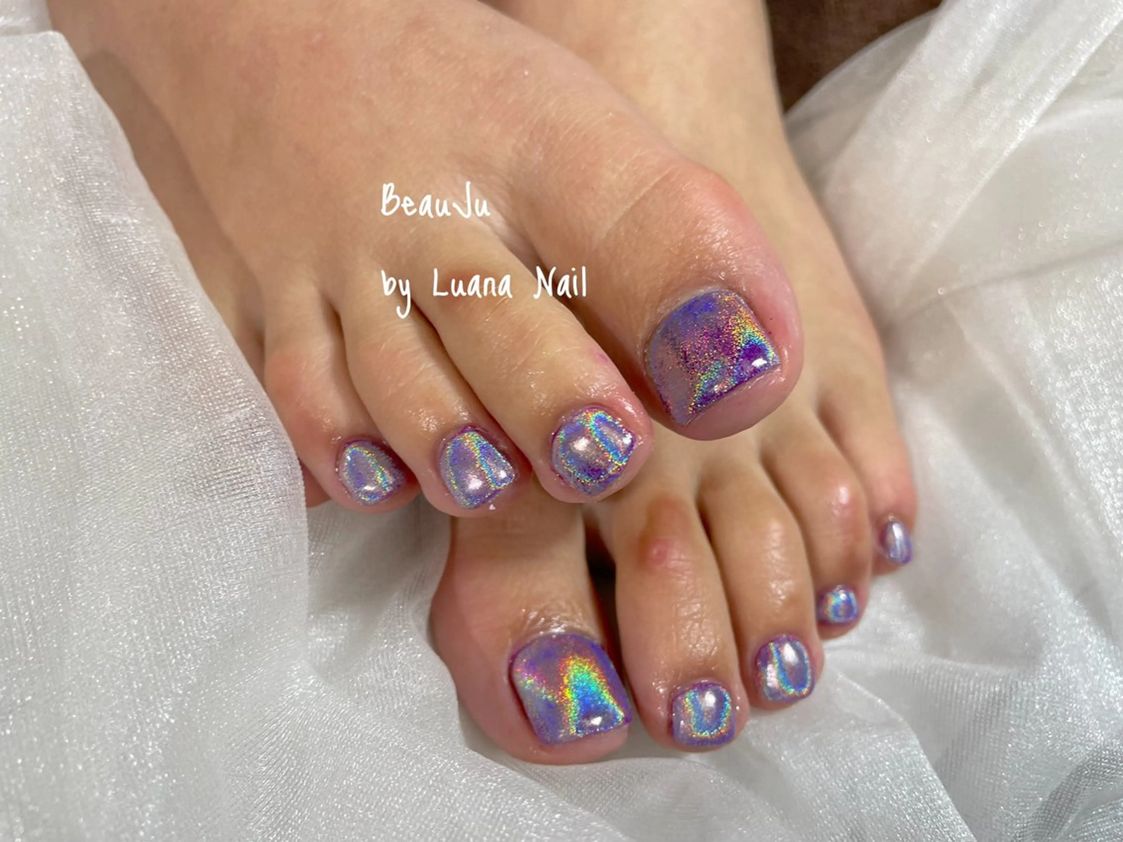 ネイル フットネイル BeauJu by Luana Nailのネイルデザイン