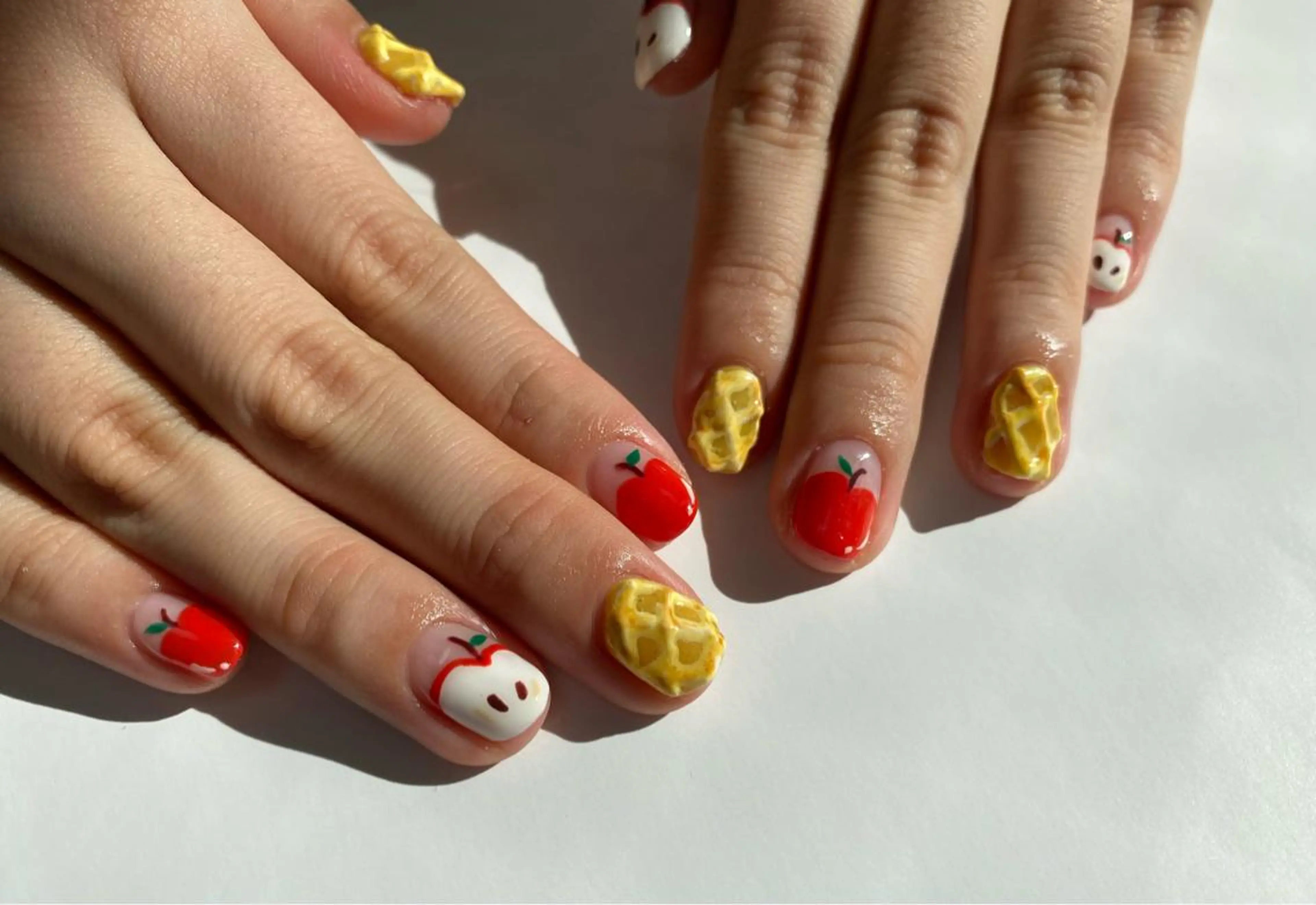 ネイル ハンドネイル Mana‪ ‪·͜· ❤︎‬のネイルデザイン