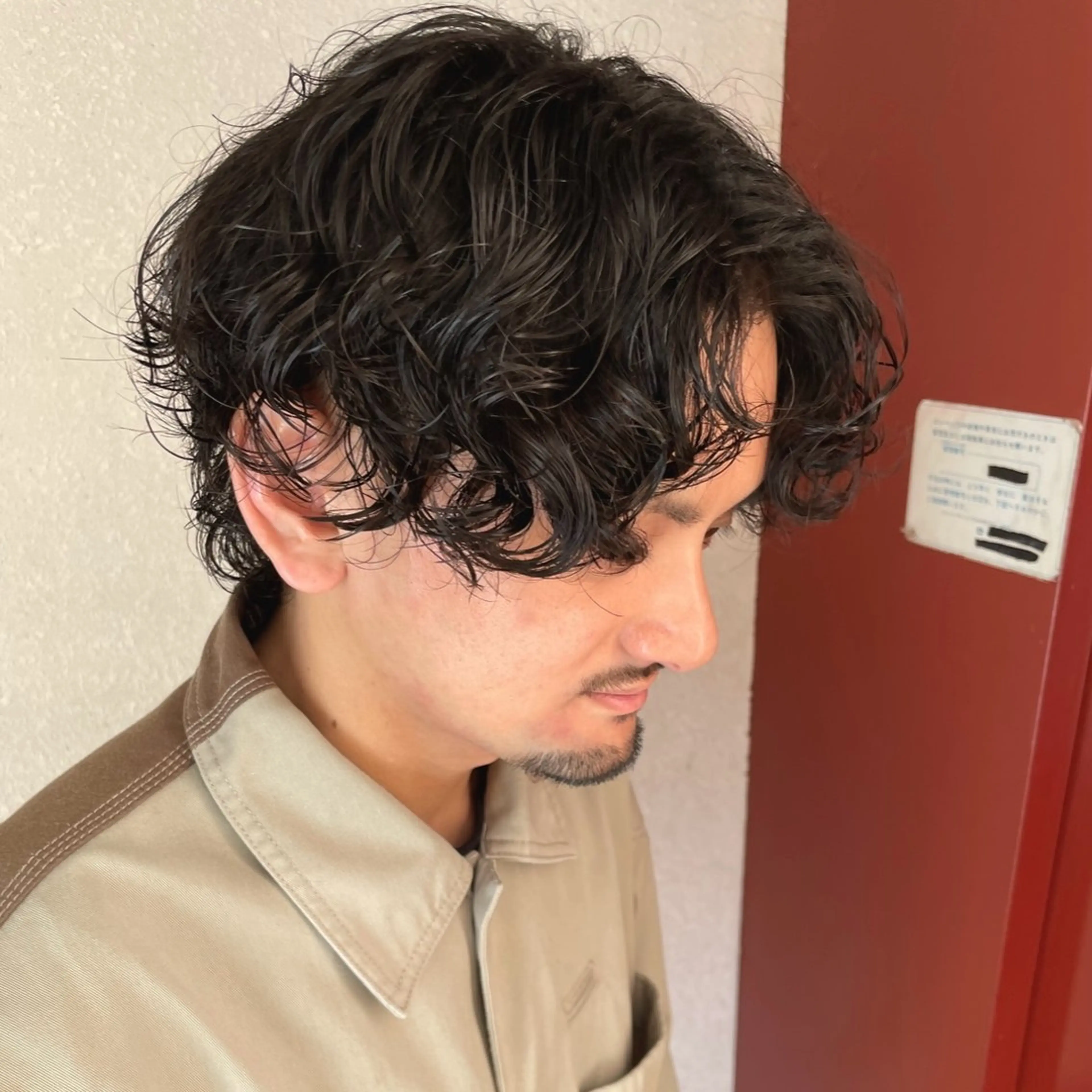 メンズ メンズパーマ カット パーマ vivre libreのヘアスタイル