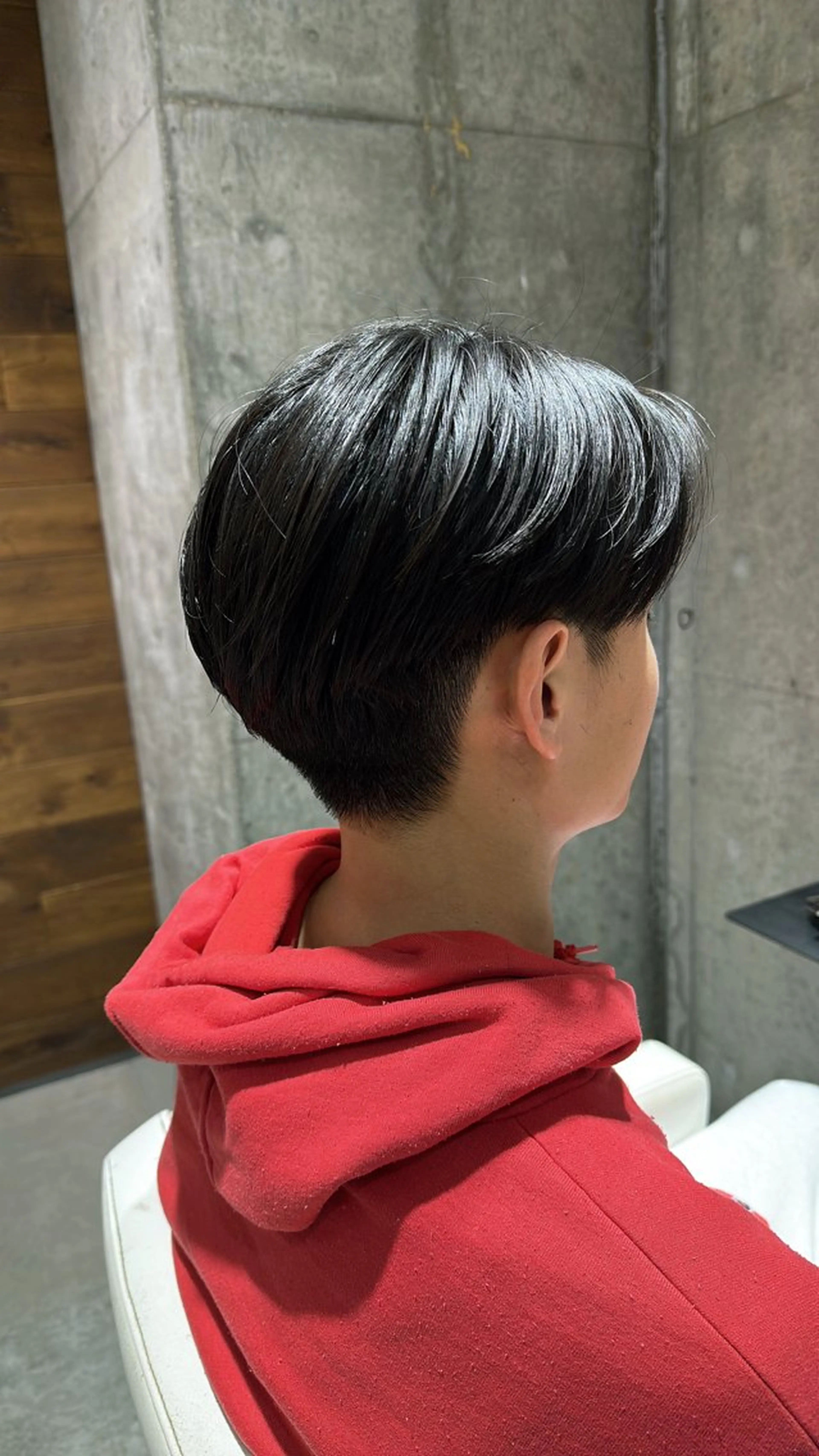 メンズ センターパート milli 佐藤 蓮 🤏のヘアスタイル