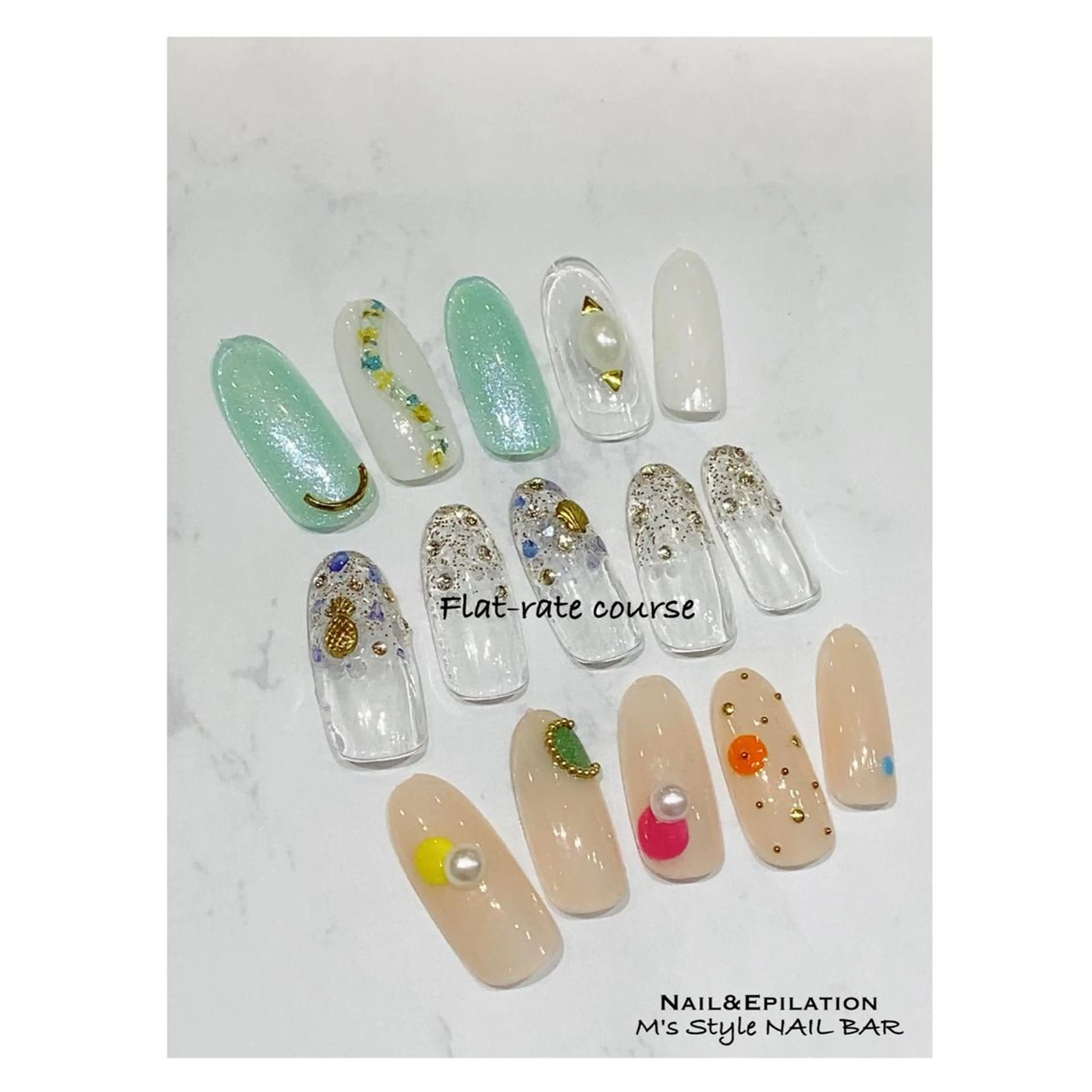 ネイル 成人式 韓国ネイル ロングネイル マグネットネイル ミディアムネイル ハンドネイル M's Style NAIL BARのネイルデザイン