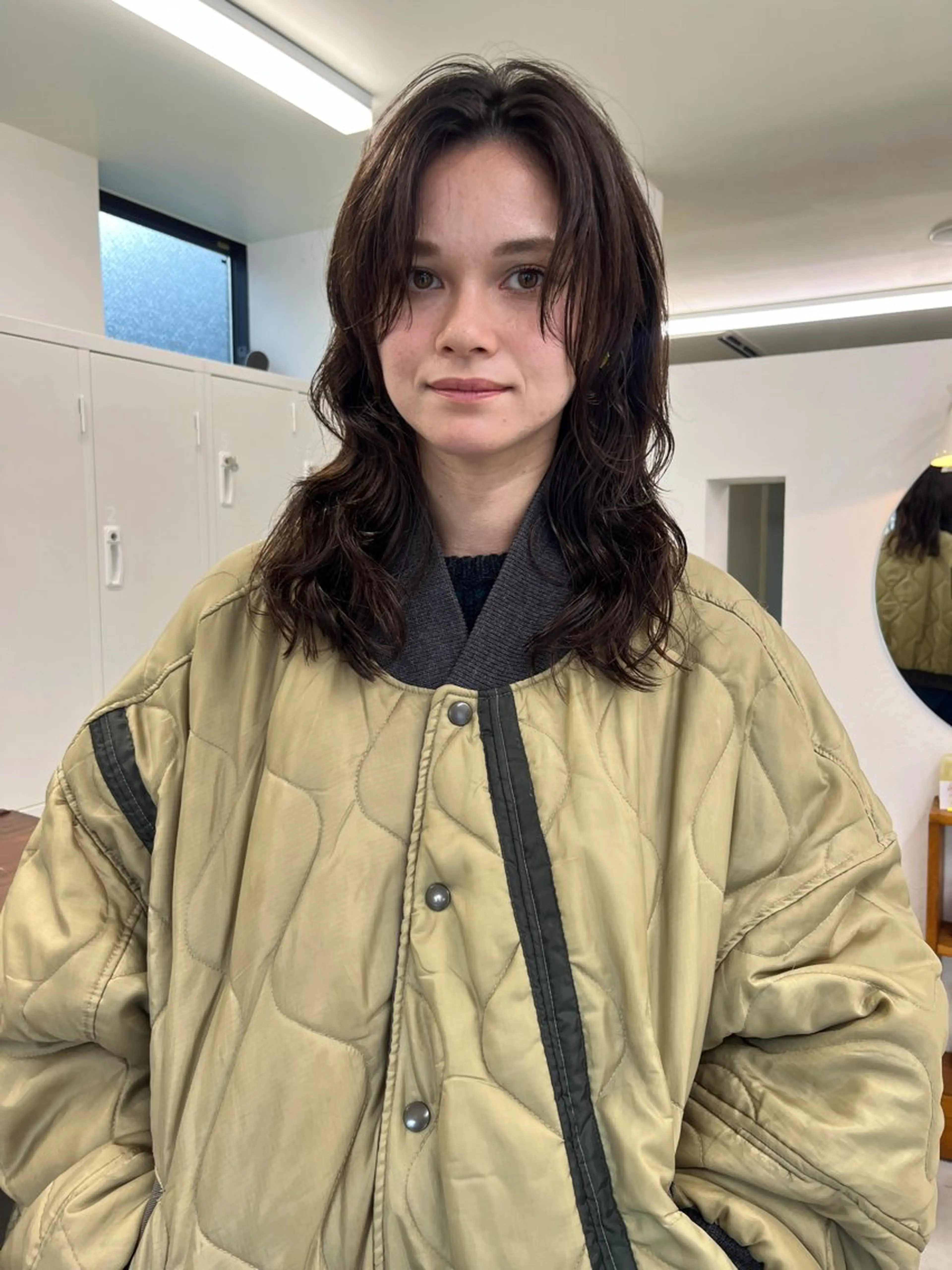 ロング レイヤーカット ロング メンズハイトーン/栄 /イトウタケルのヘアスタイル