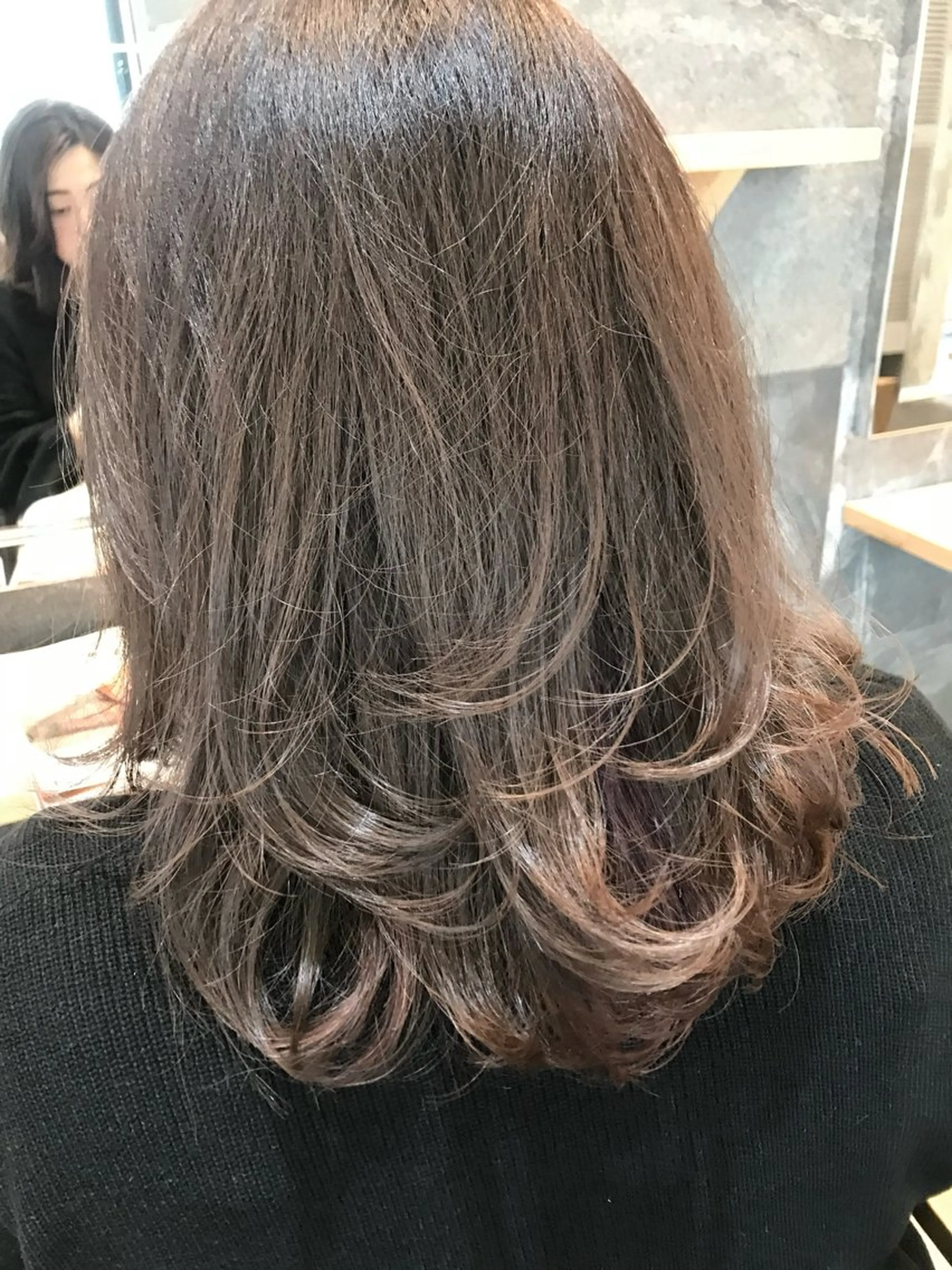 ミディアム カラー 塚本 昂のヘアスタイル