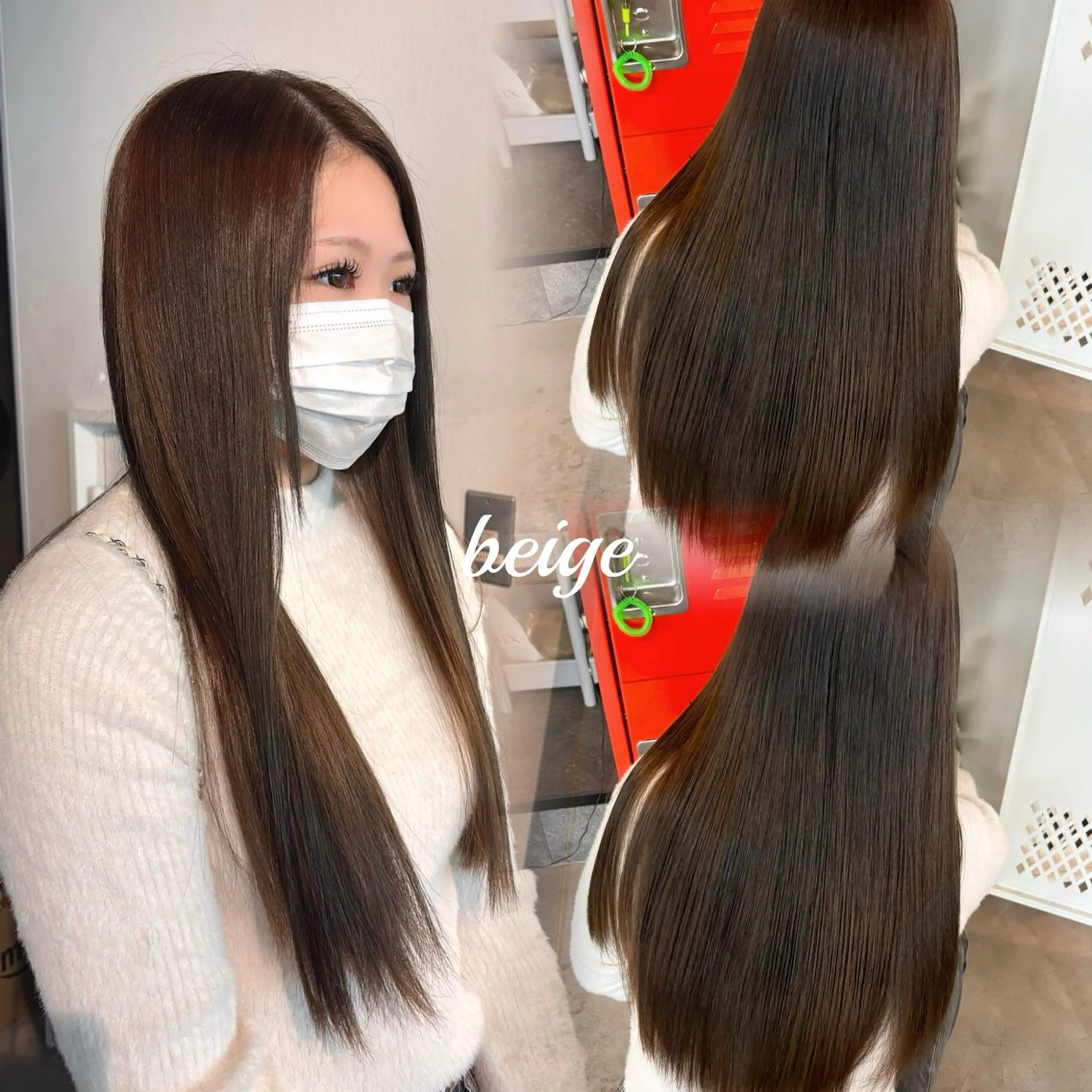 ロング 日比野 紅杏のヘアスタイル