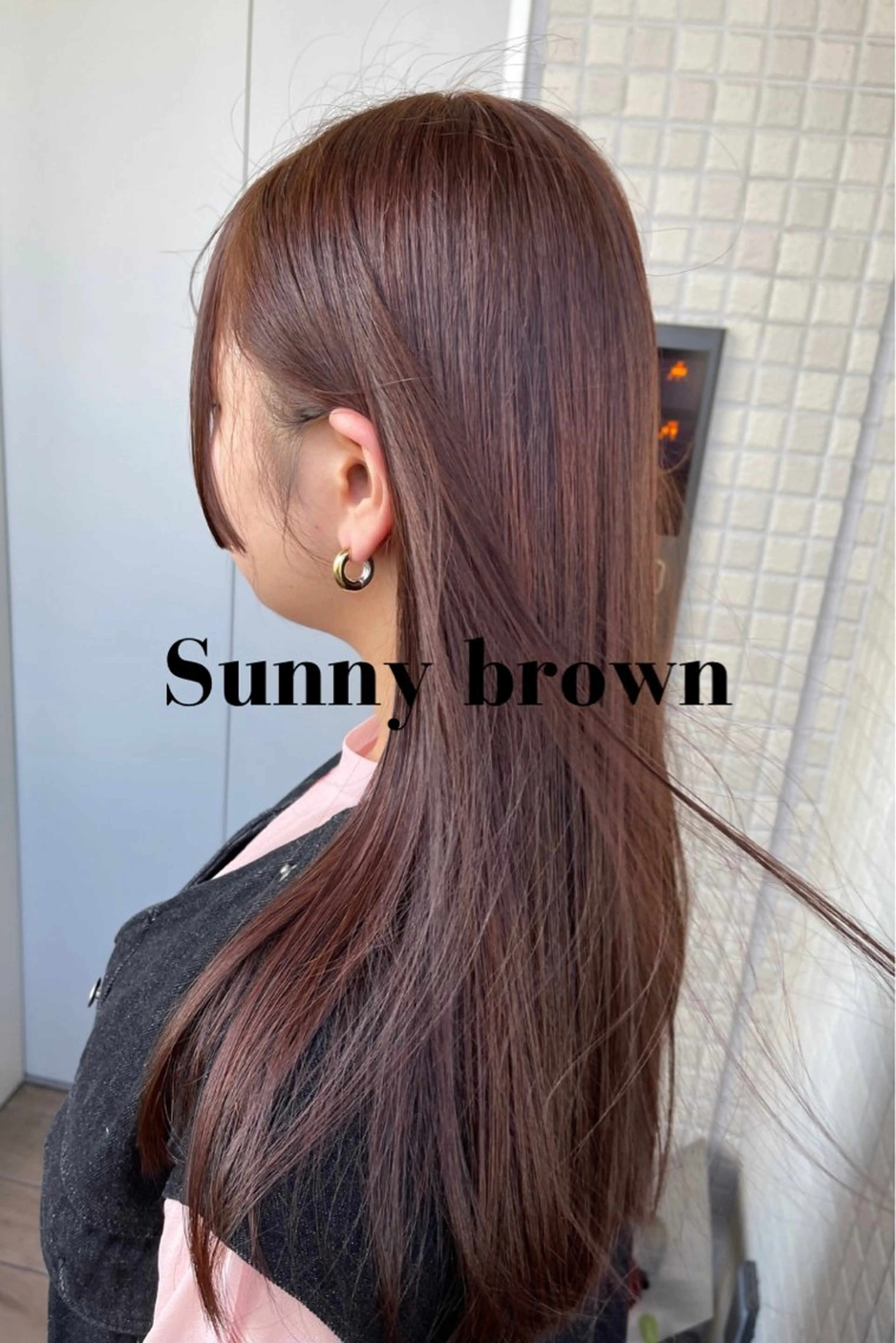 セミロング カラー charm《銀座》 ヘアセット/縮毛矯正のヘアスタイル