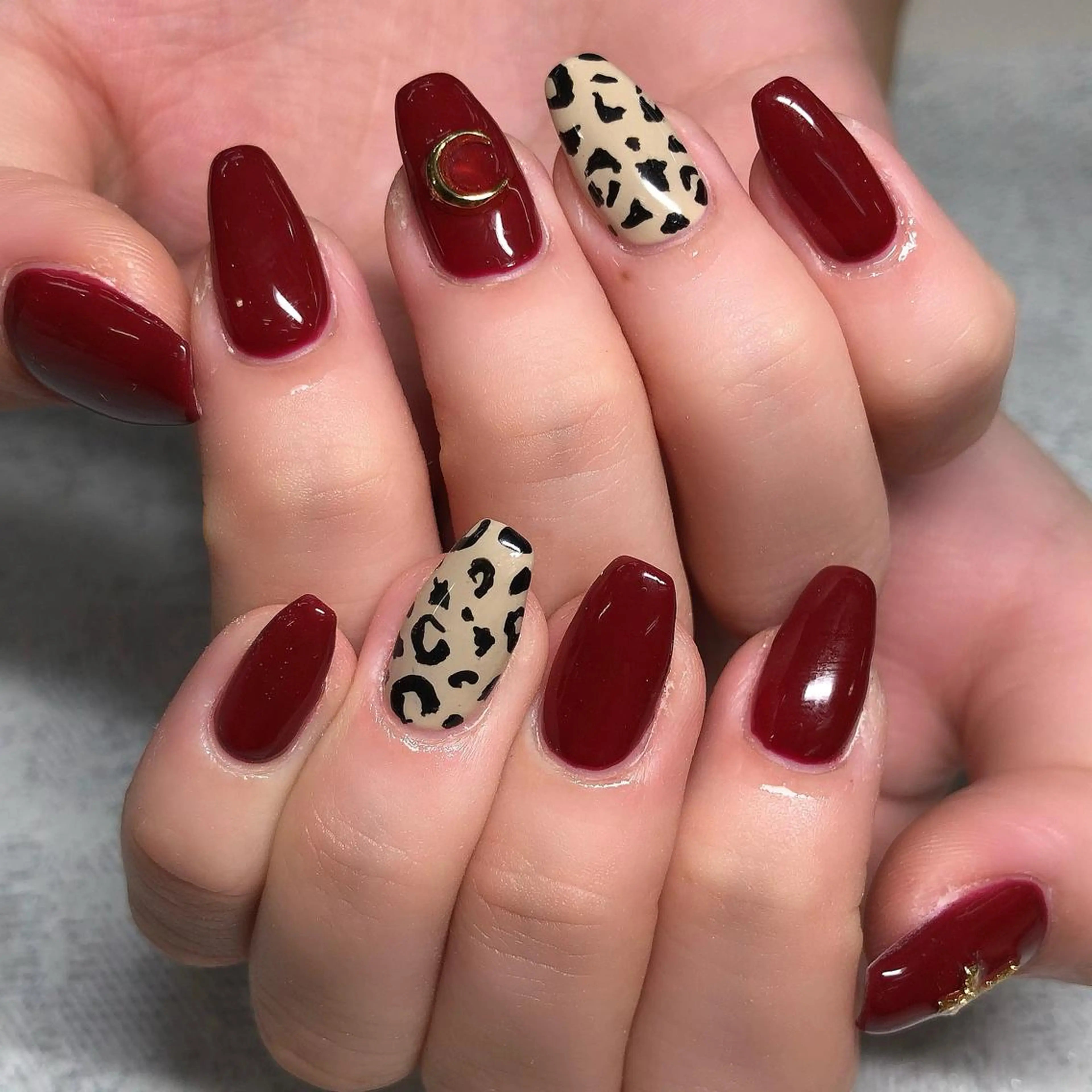 ネイル ボルドー 持ち込み ハンドネイル 【Yappy🌈】 💖P-tanaのネイルデザイン