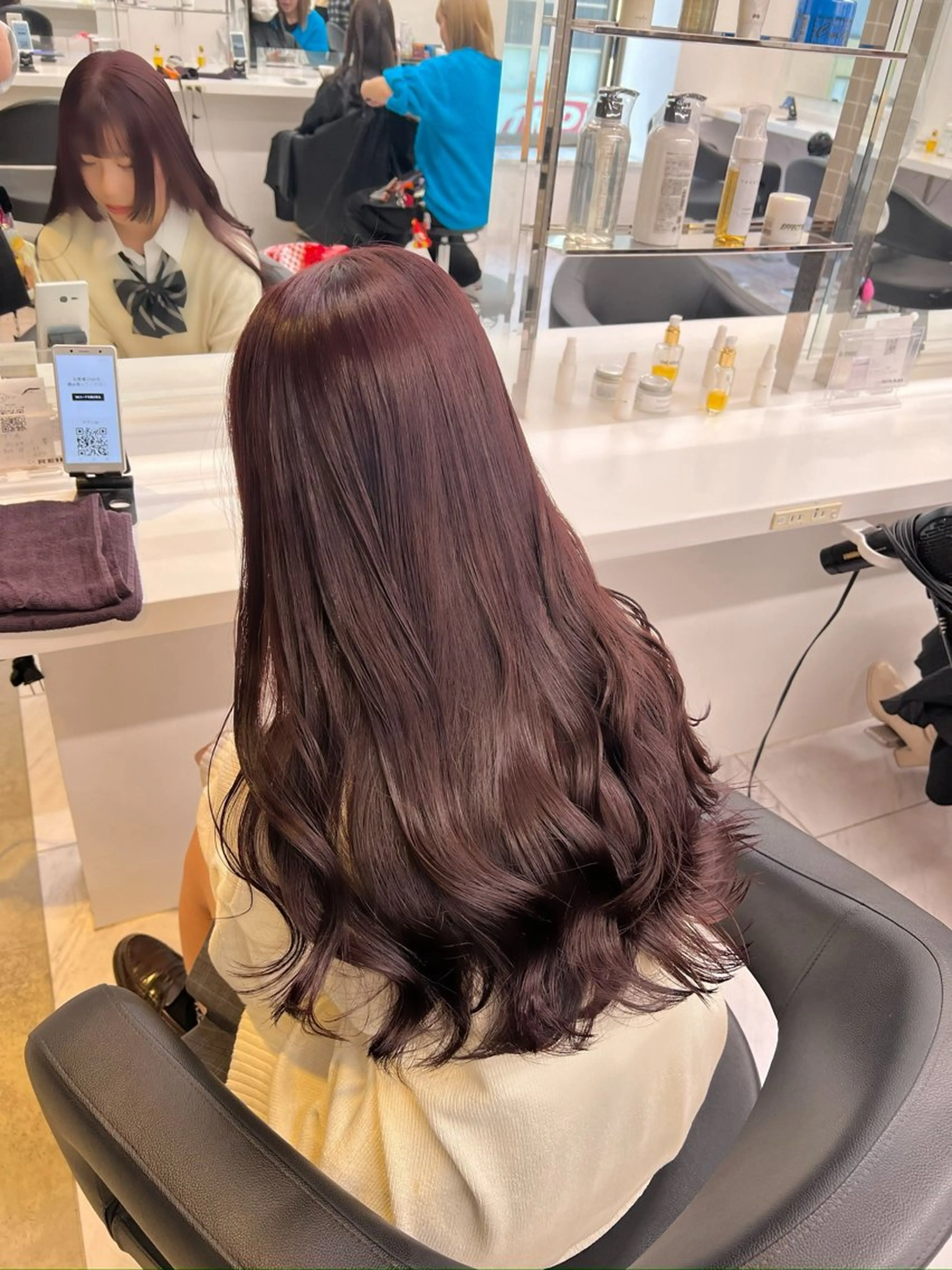 ロング カラー 💖札幌カラー 指名No.1💖玲奈のヘアスタイル