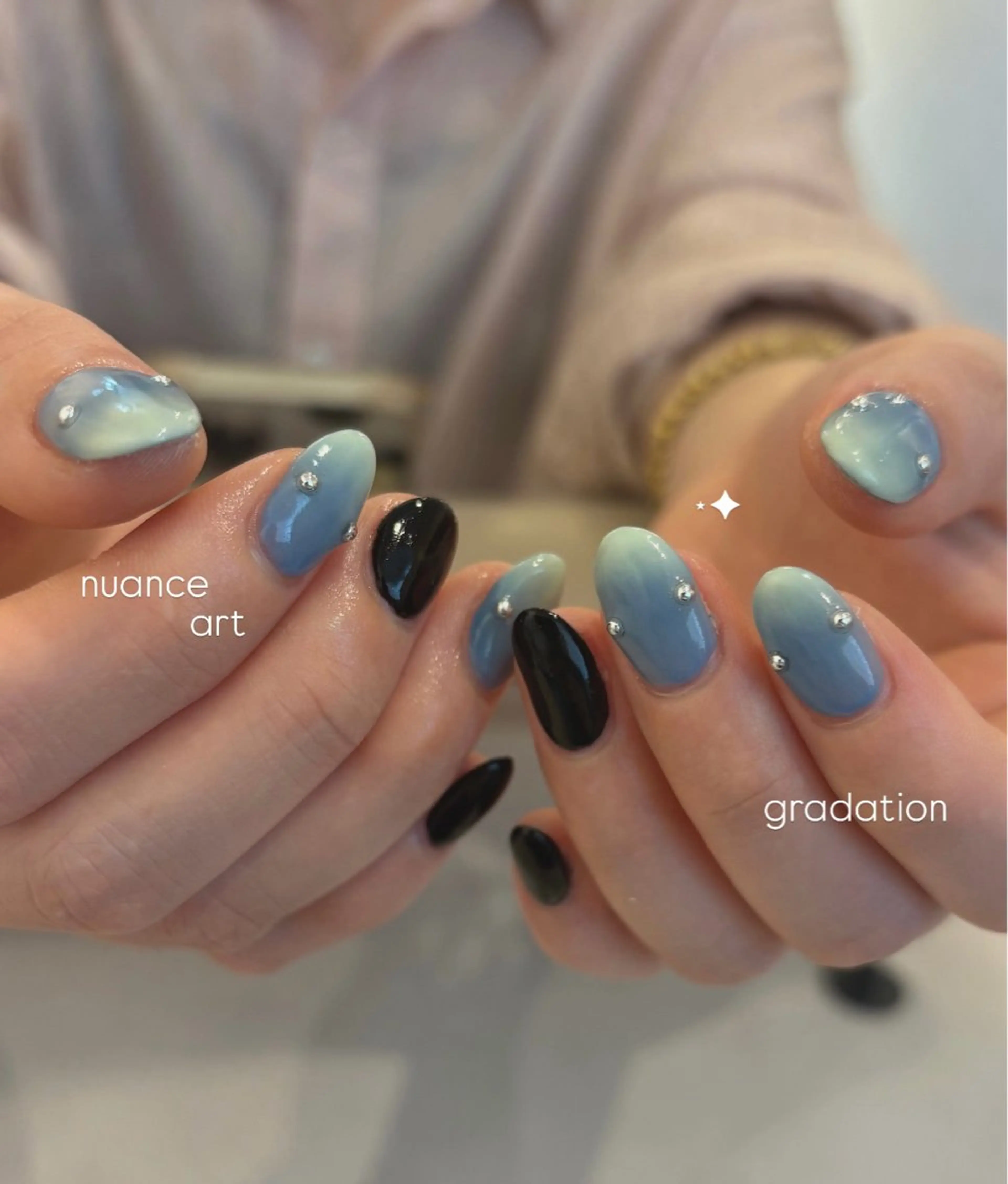 【大人っぽお洒落】ニュアンスアートコース🕯(オフ込み)の写真