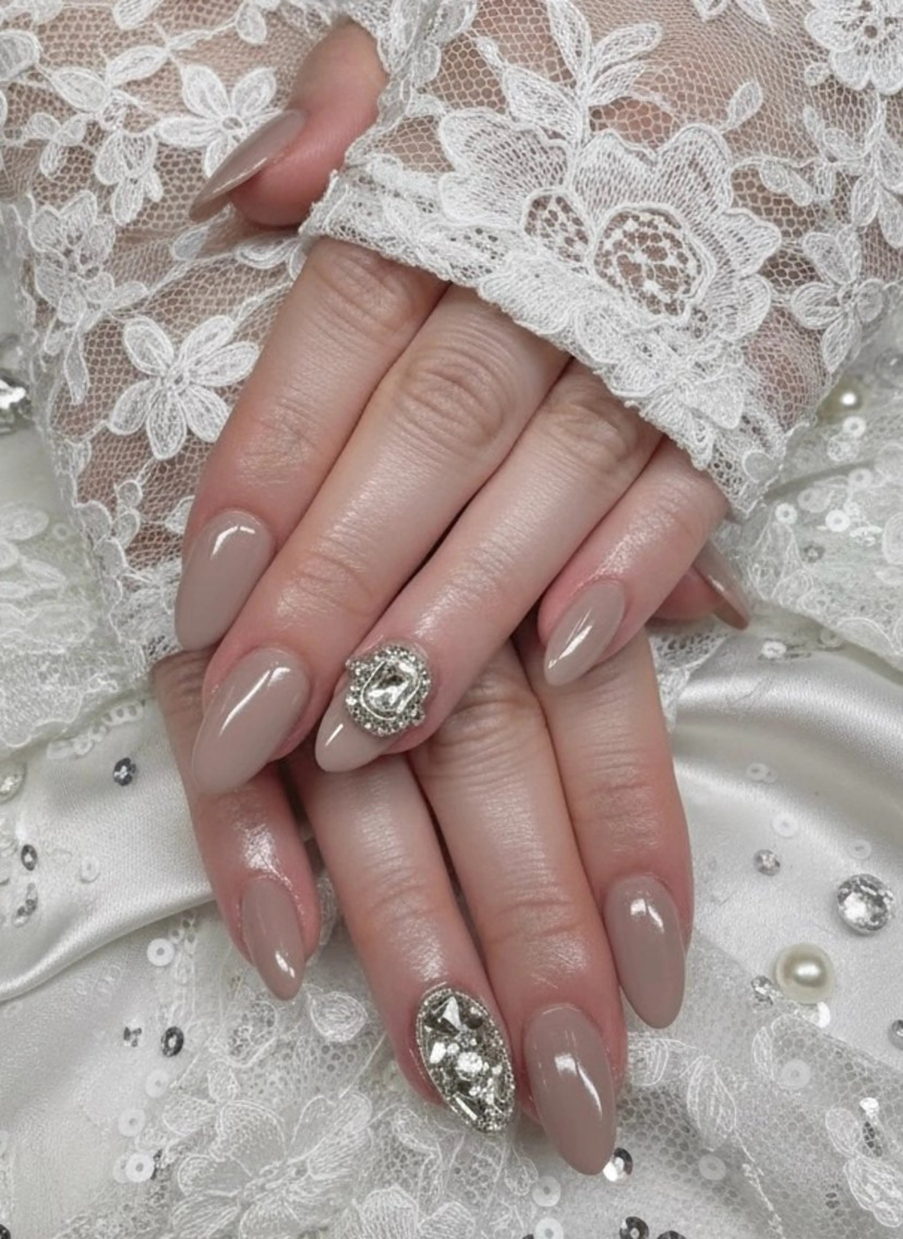 ネイル 長さ出し フレンチネイル 韓国ネイル ロングネイル メンズネイル ハンドネイル TUNEHA堂 (チュネハドウ)のネイルデザイン