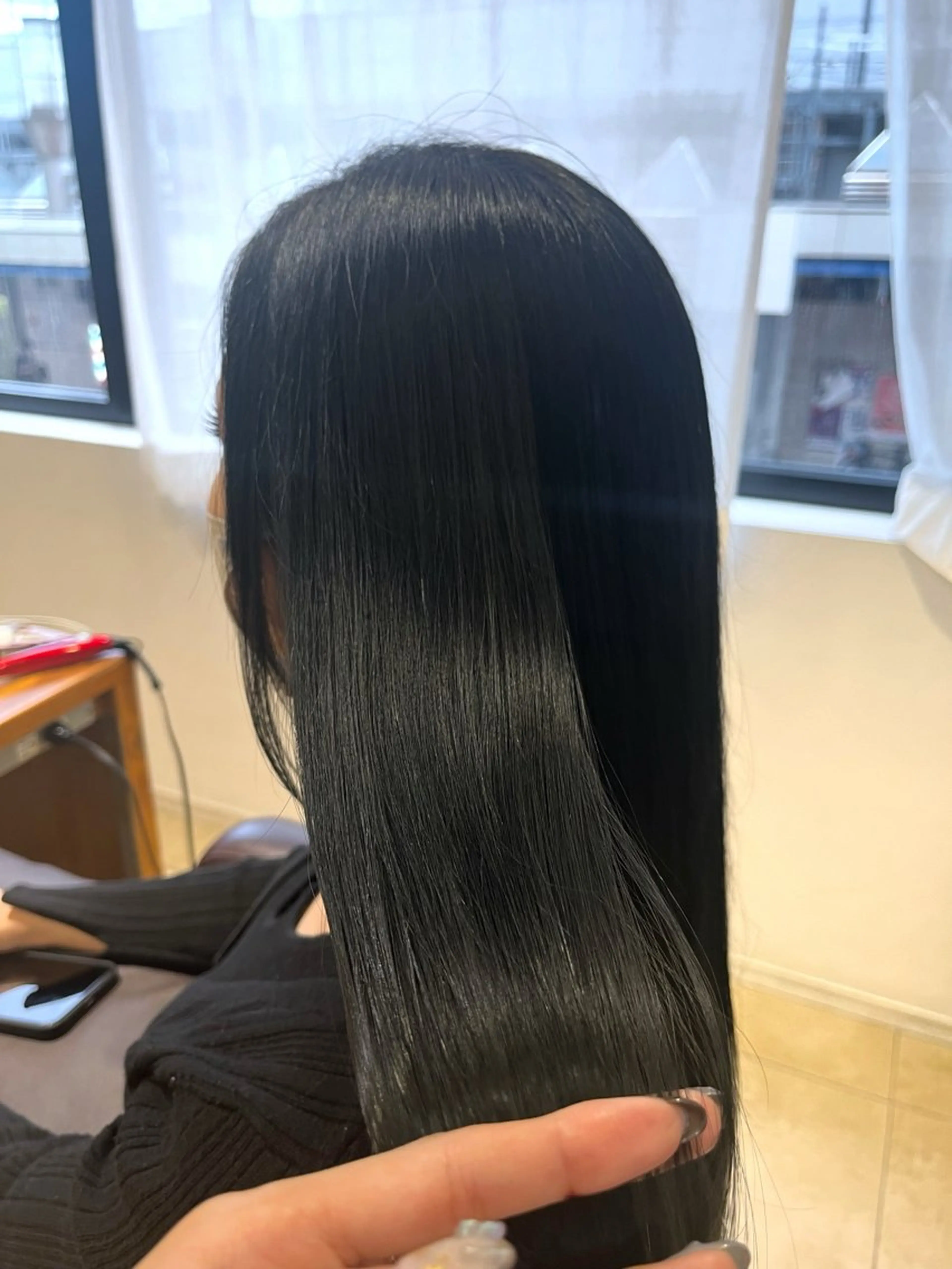 ロング カット ヘアカラー 奥山 沙季(大井町)のヘアスタイル