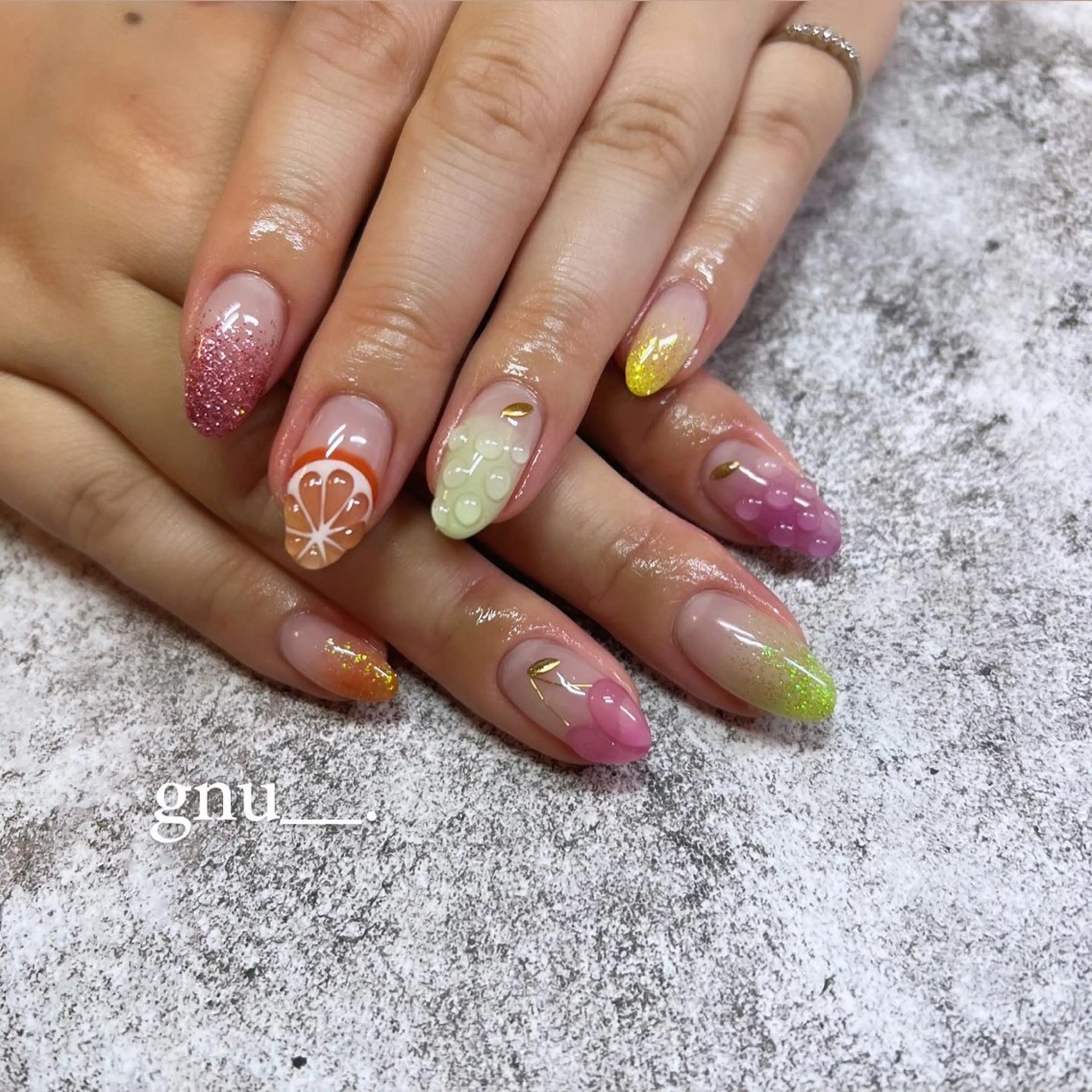 ネイル ハンドネイル gnu__. nailのネイルデザイン