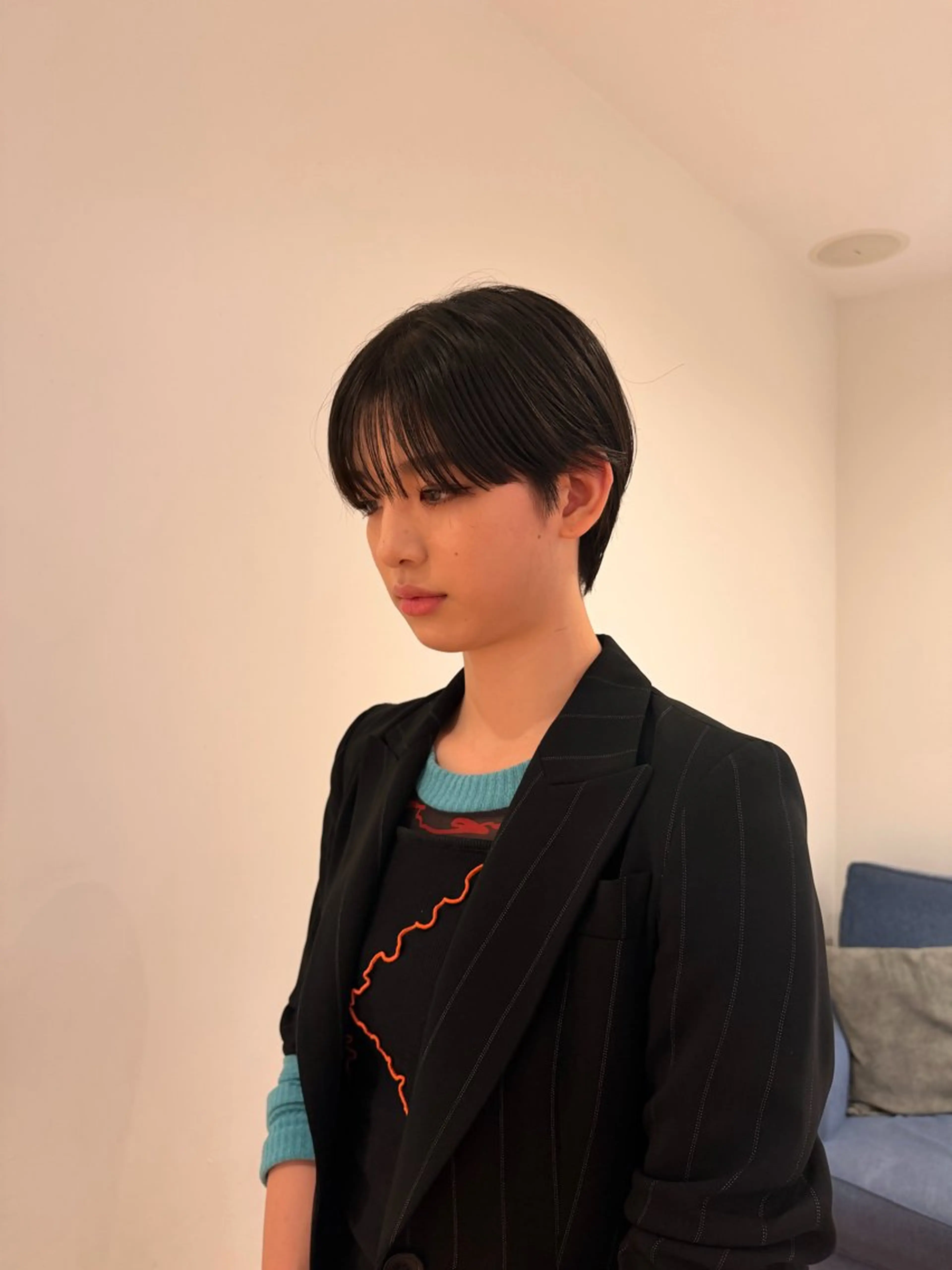 ショート ホリグチ ルナのヘアスタイル