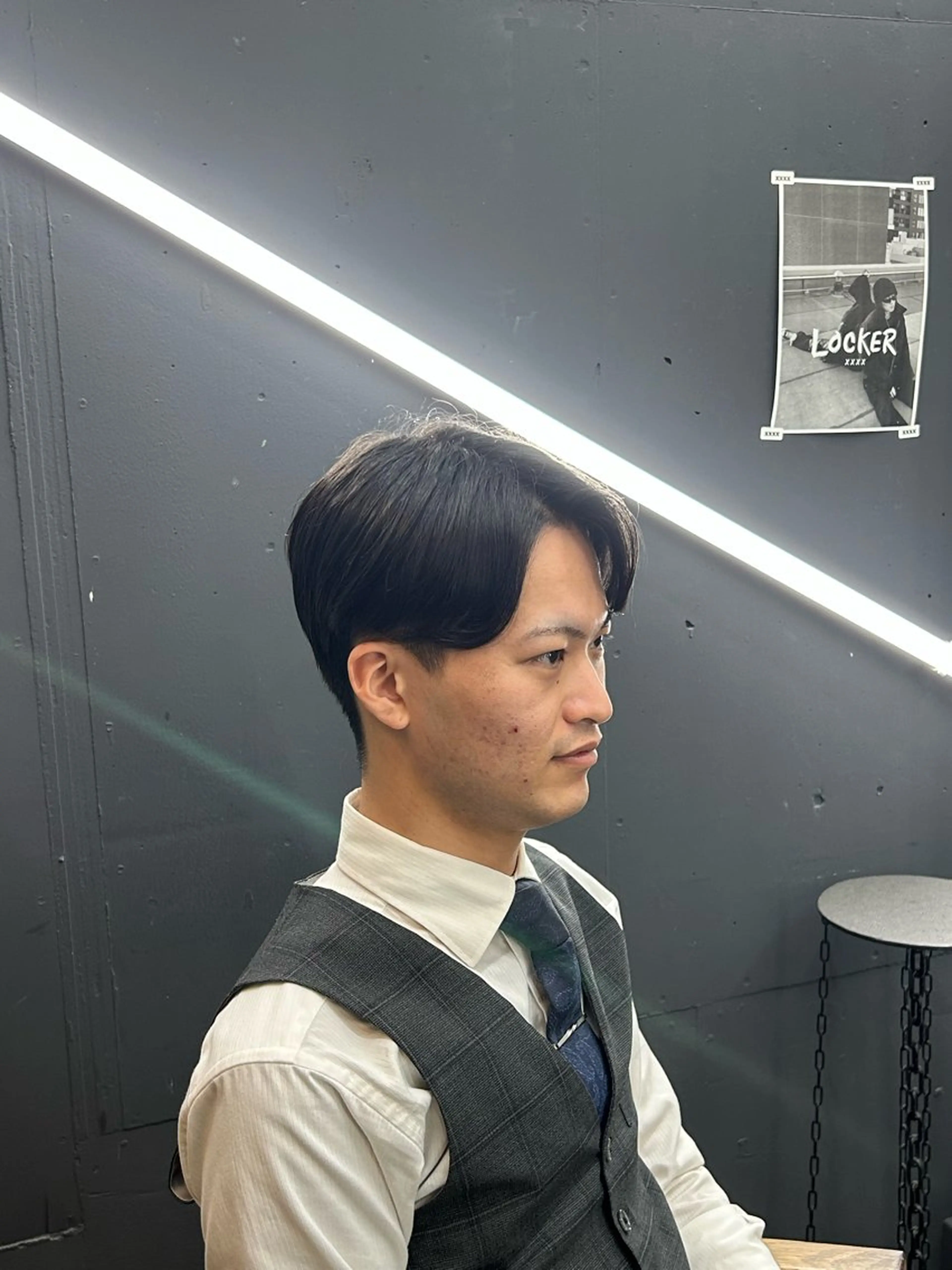 ミディアム 南森町/メンズカット SOUTA(そーた)のヘアスタイル