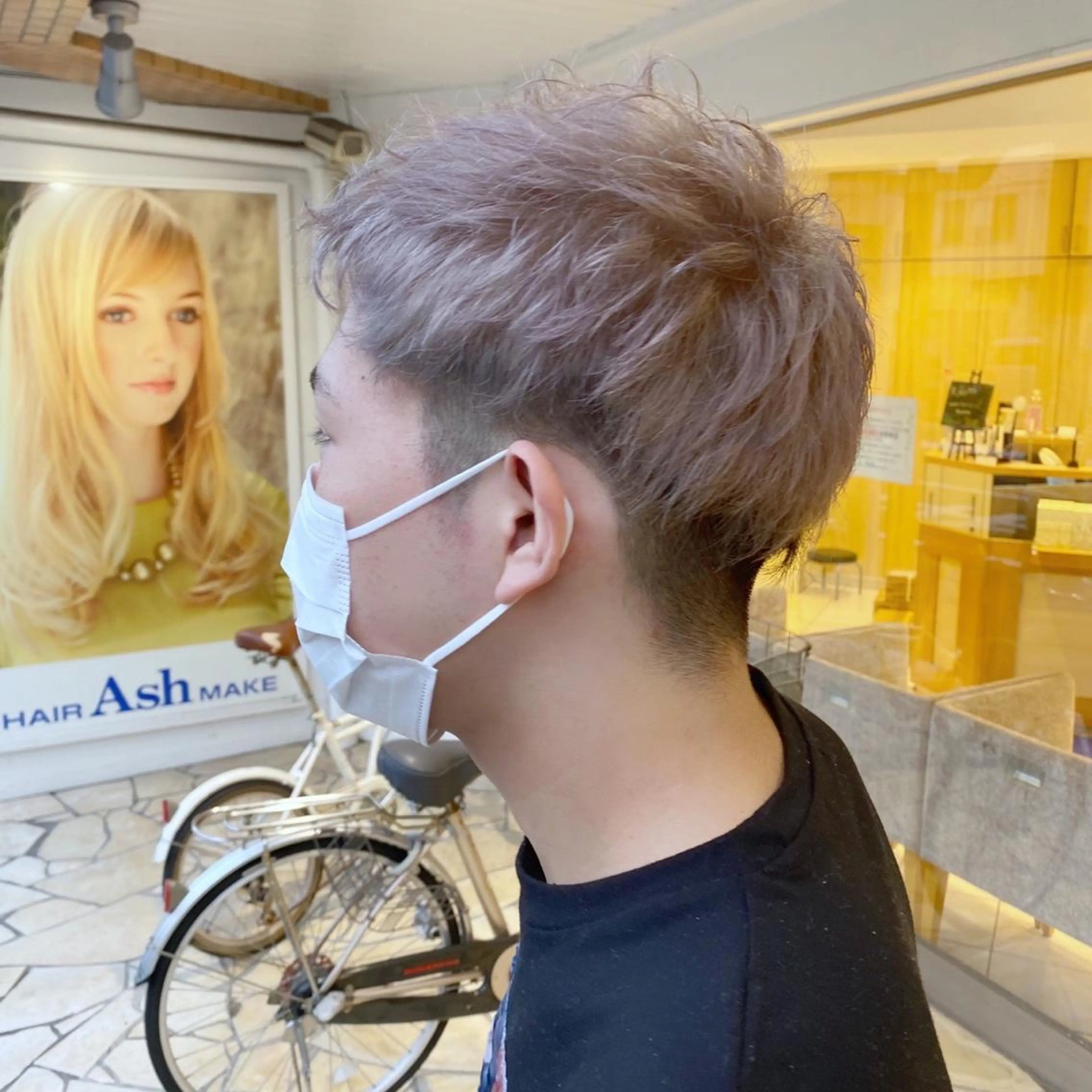 カラー メンズ ☘️清潔感爆上げ☘️ 岡部恒輝のヘアスタイル