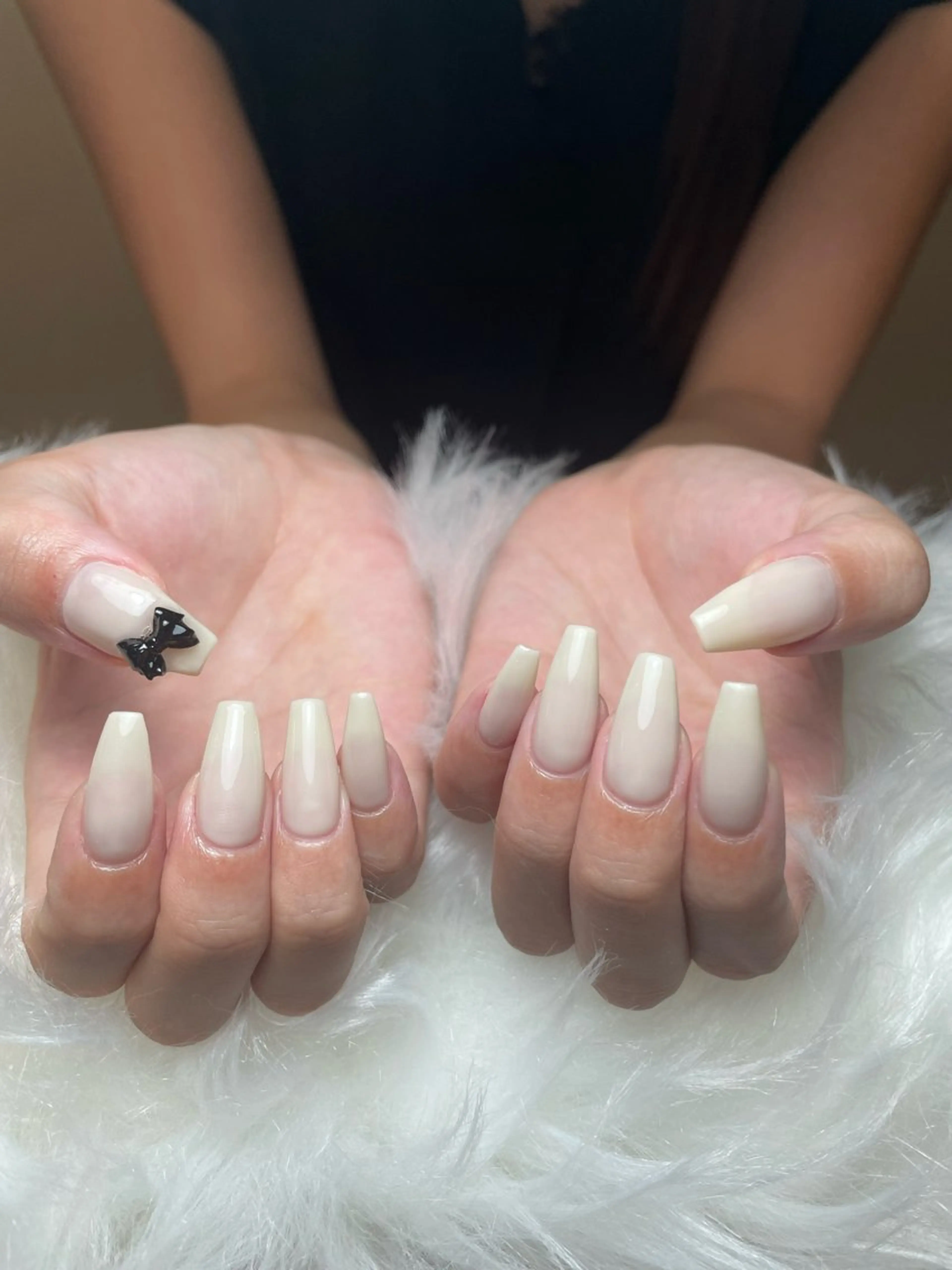 ネイル 長さ出し フレンチネイル グラデーション 卒業式 マグネットネイル Sora nail 長さ出し専門店のネイルデザイン