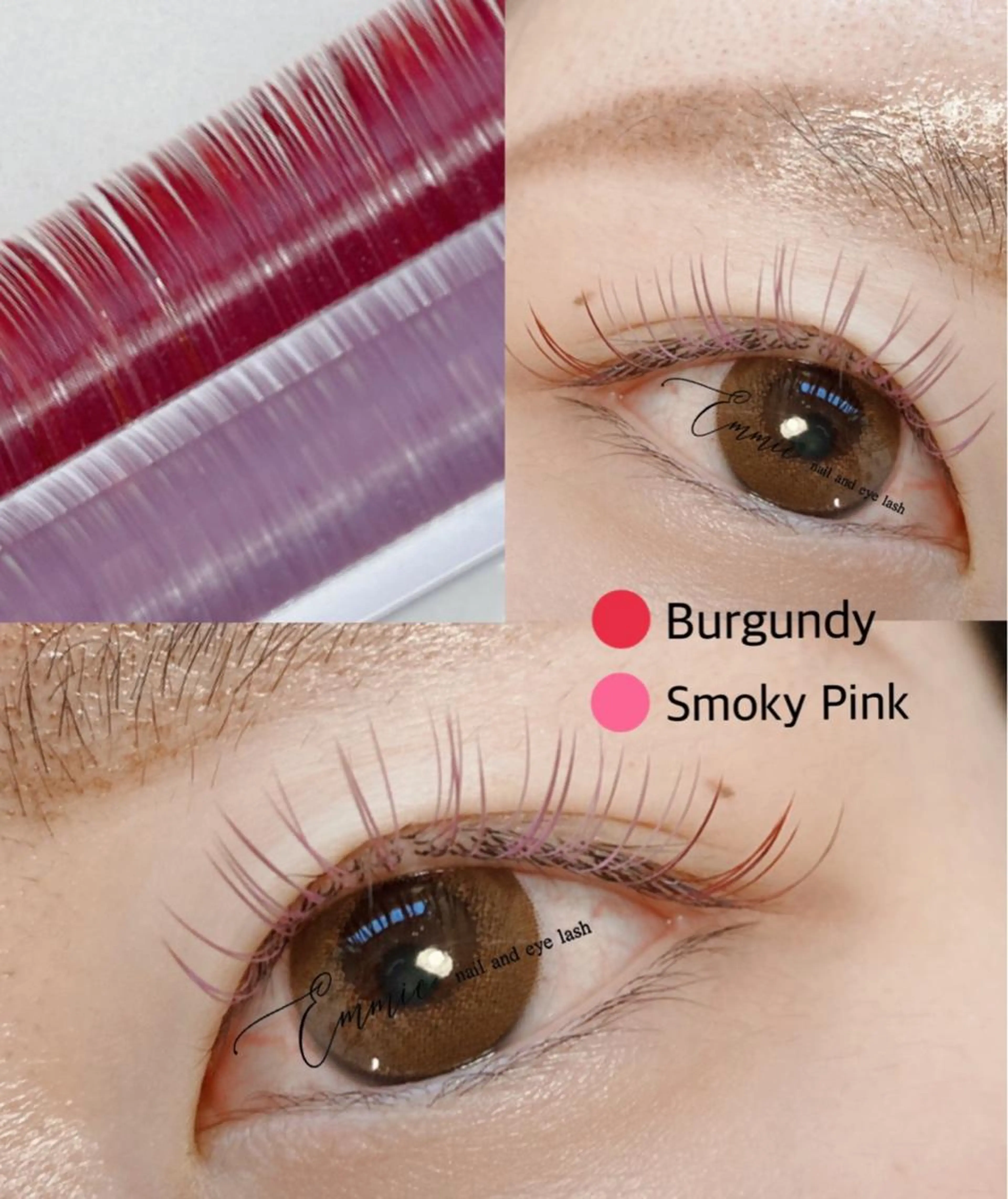 🎀フラットラッシュ120本🎀ブラウン変更無料🤍オフ・コーティング込の写真