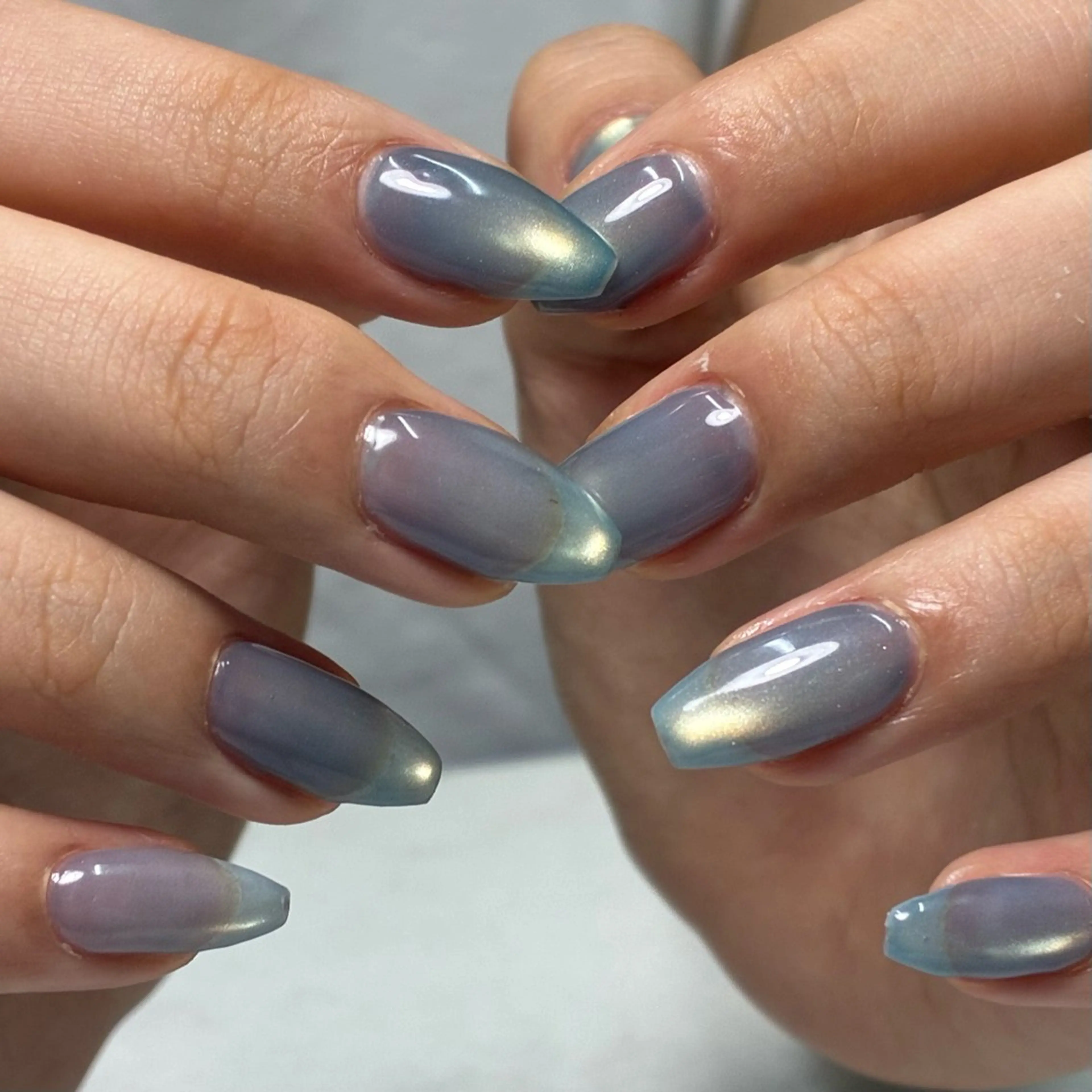 ネイル マグネットネイル ハンドネイル mumjyu MIKAのネイルデザイン