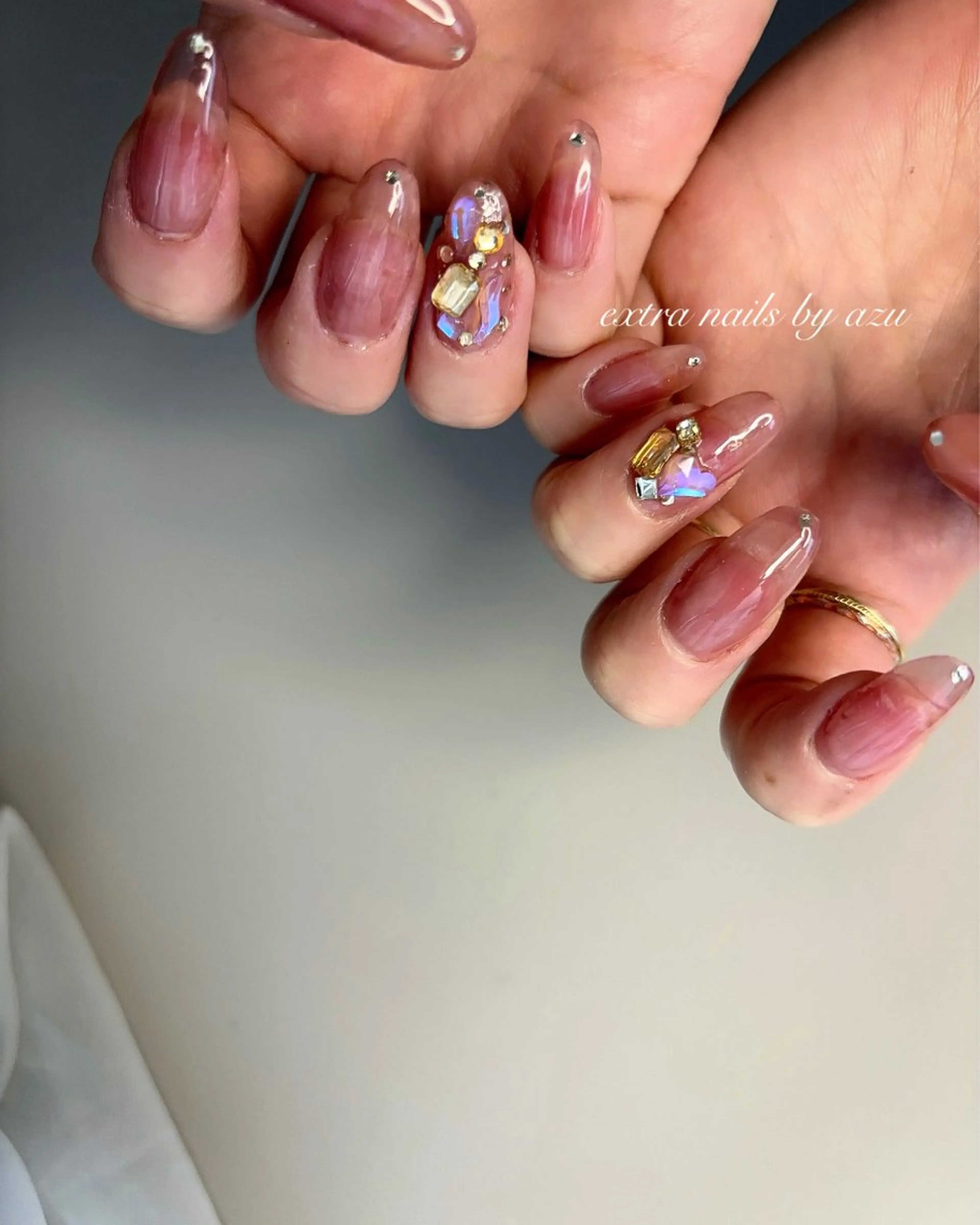 ネイル アートネイル ハンドネイル extranails ／lemellaのネイルデザイン