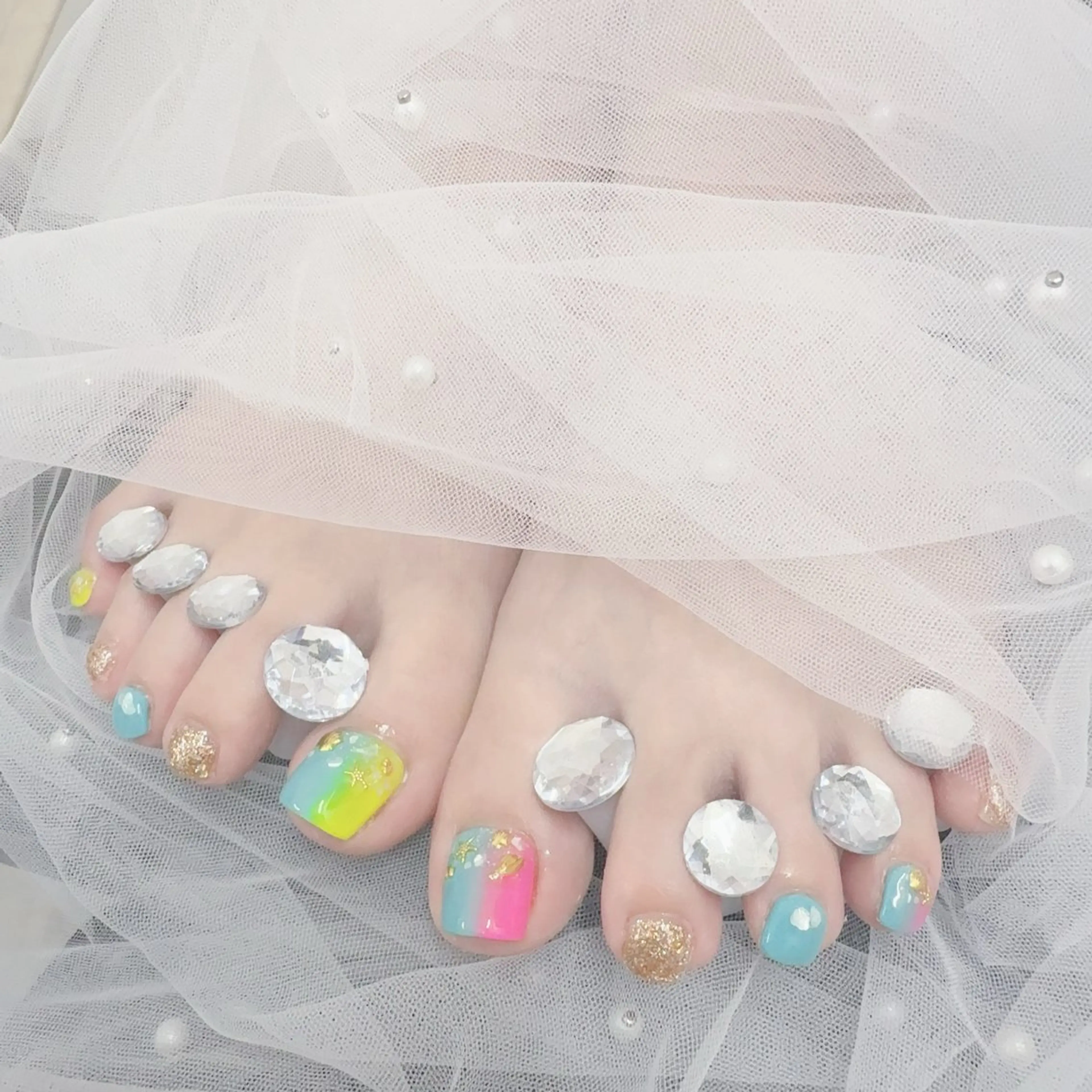 ネイル フットネイル FIIL nail MEIのネイルデザイン