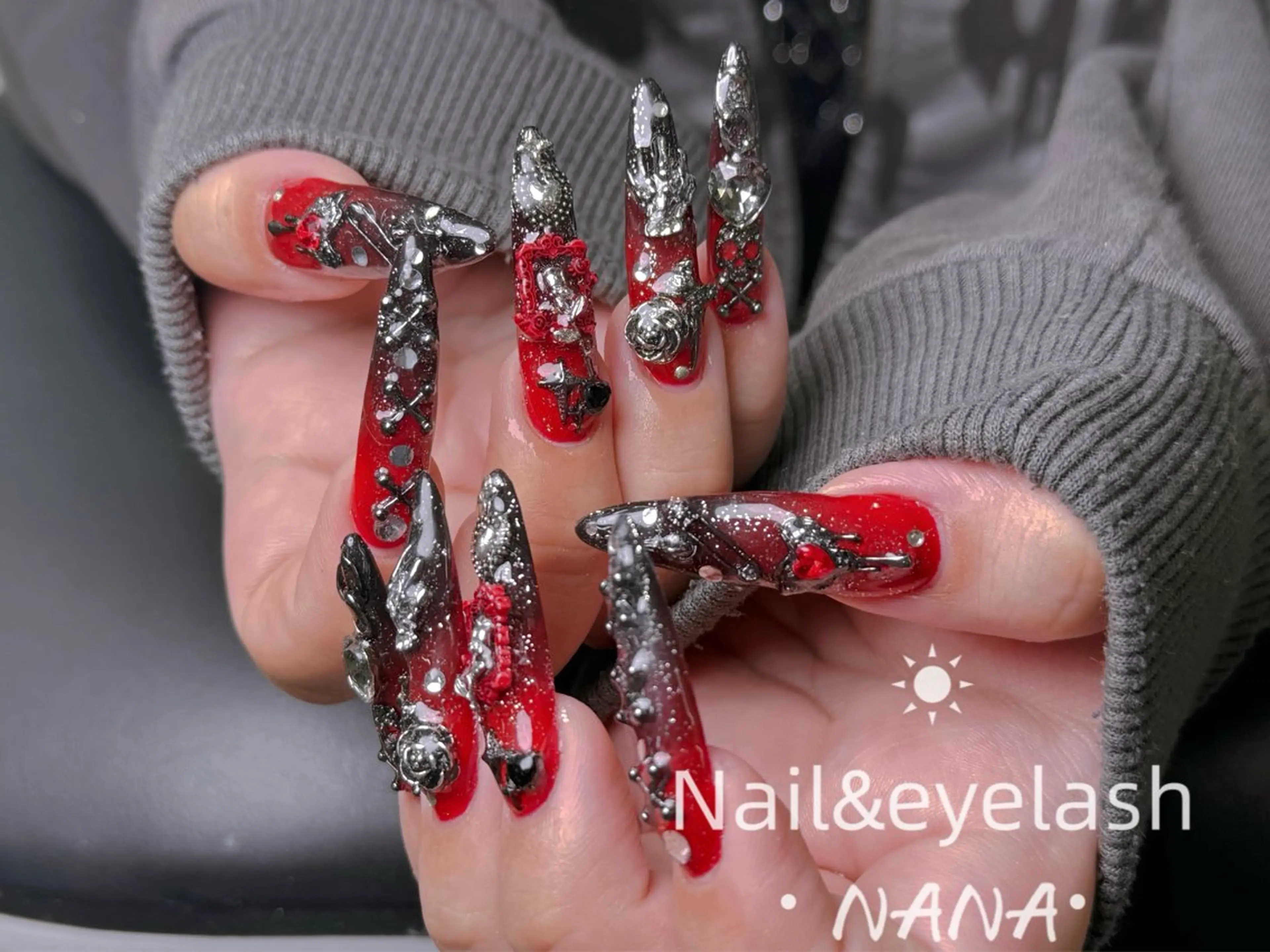 ネイル ハンドネイル Nail&Eyela sh Nanaのネイルデザイン