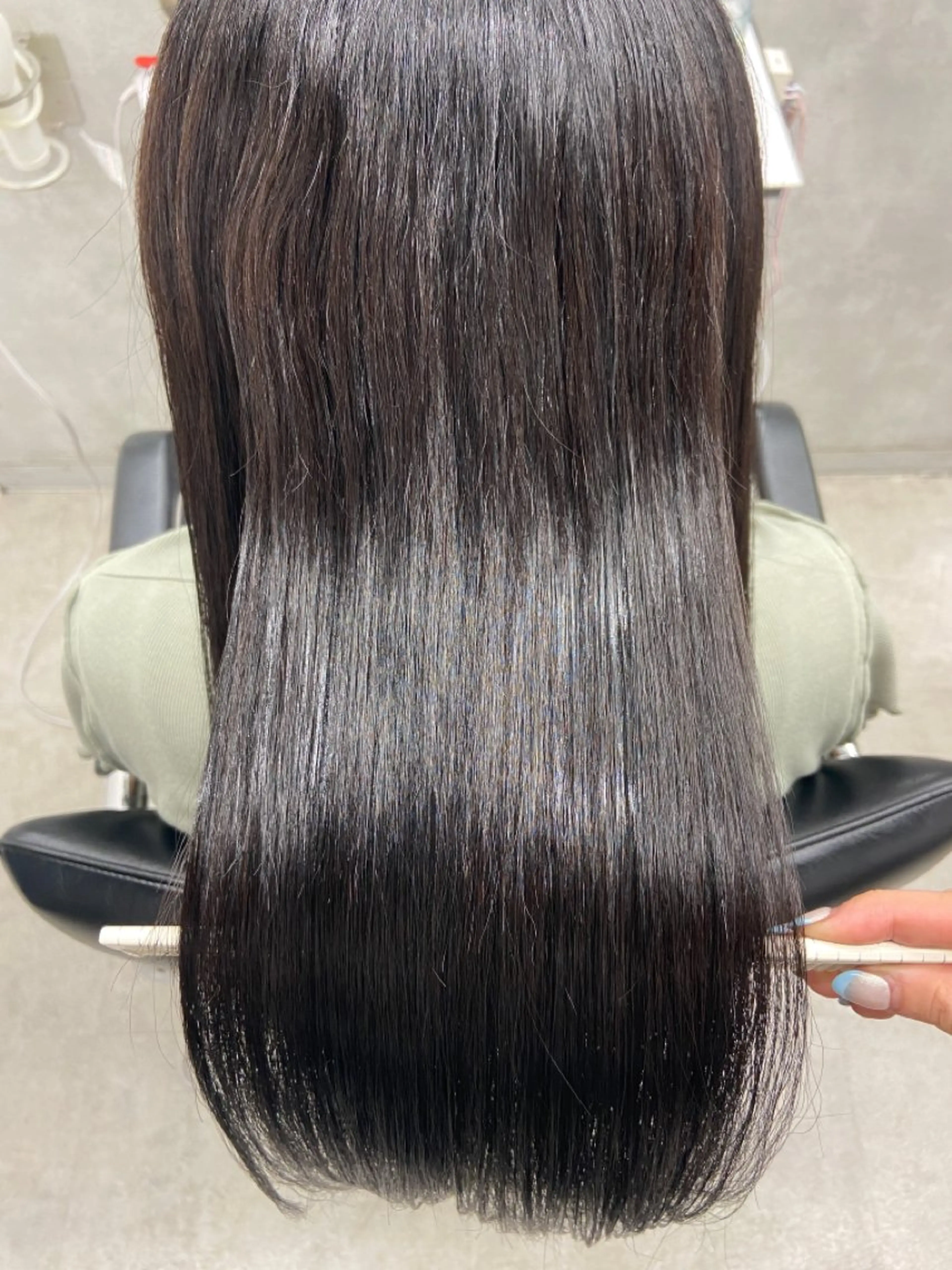 ロング トリートメント 縮毛矯正 トリートメント 宮尾 星夢のヘアスタイル